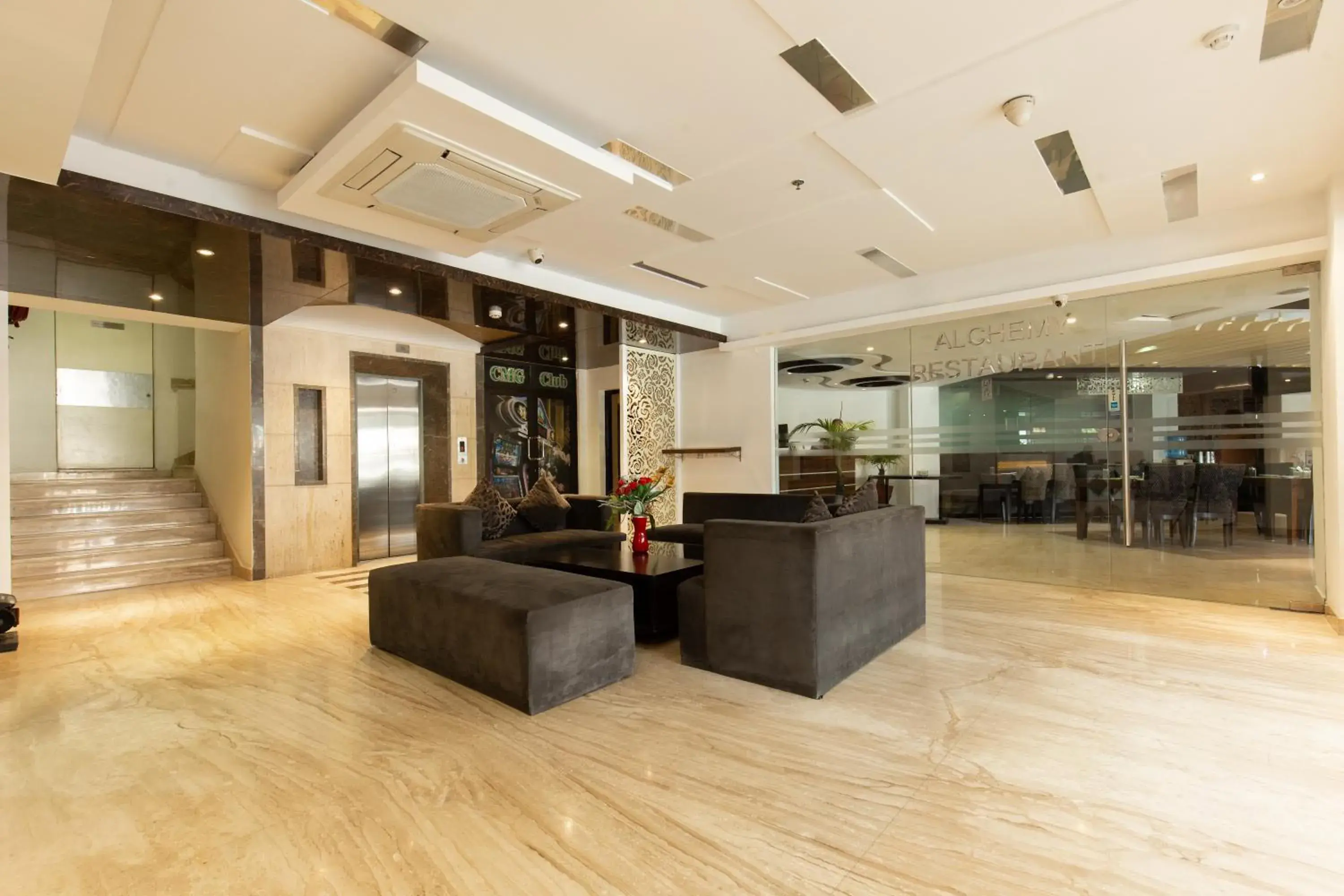 Lobby or reception in Mahabir Palace Lobby or reception in Mahabir Palace