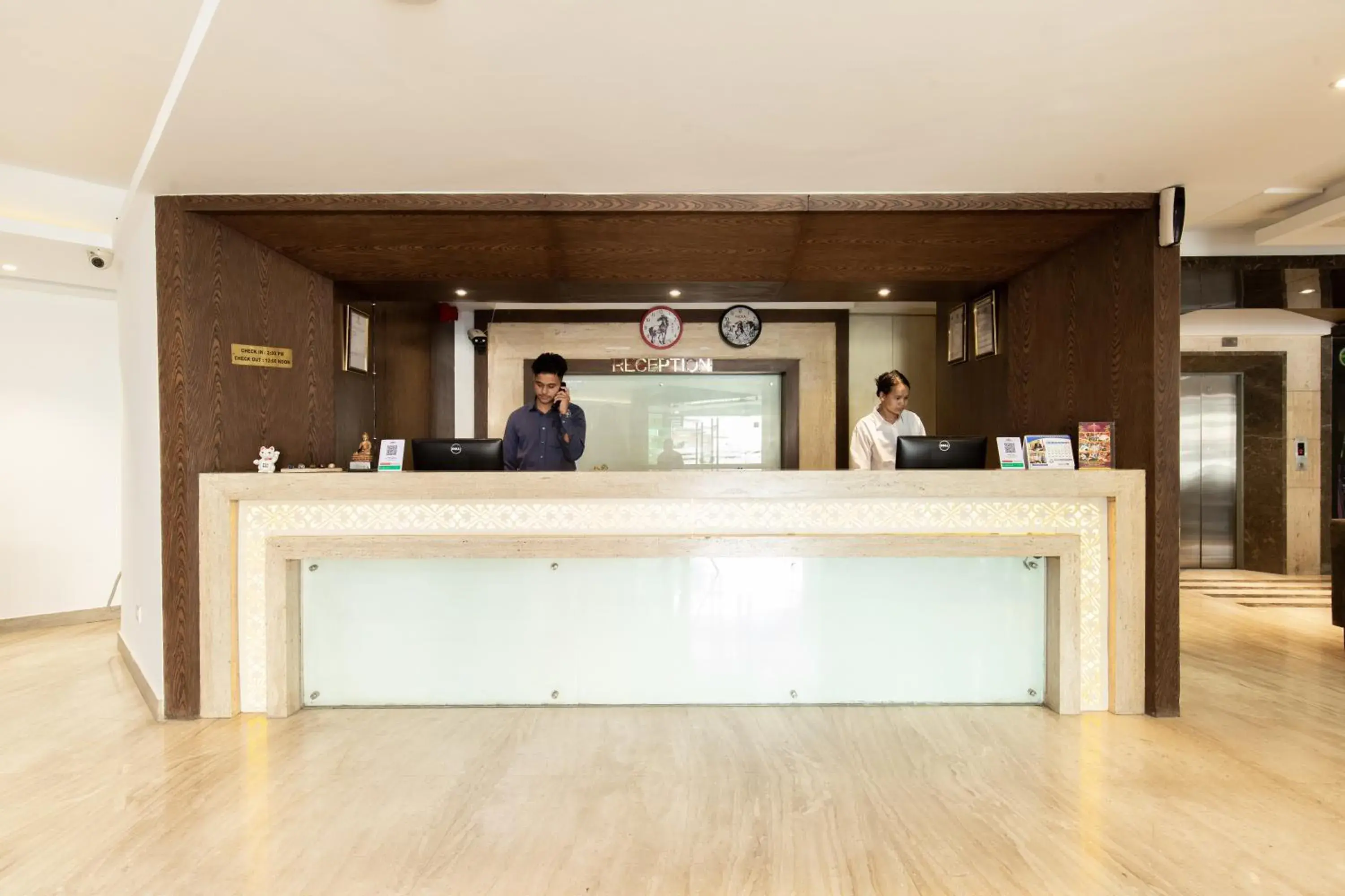 Lobby or reception in Mahabir Palace Lobby or reception in Mahabir Palace