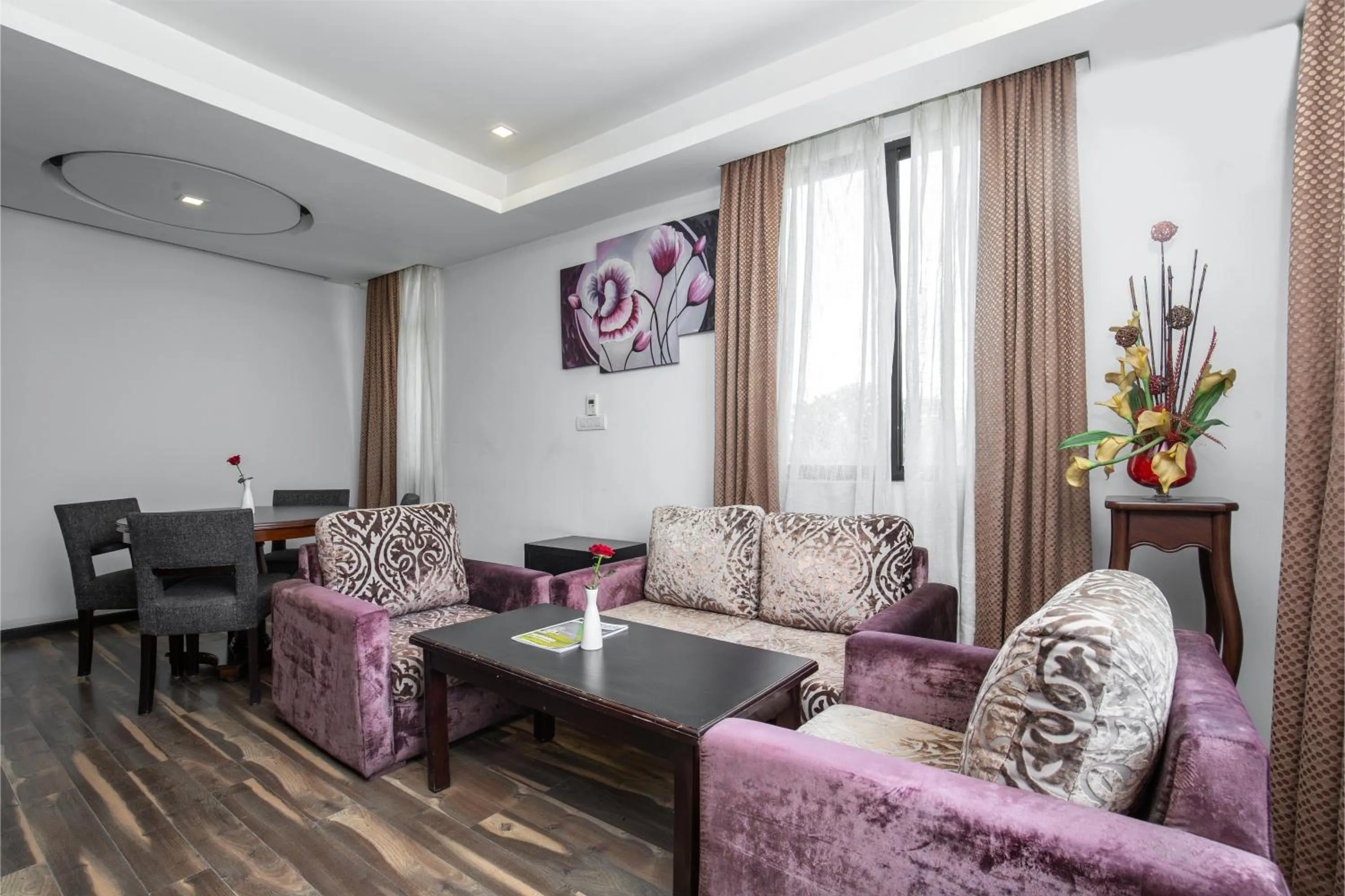 Living room in Mahabir Palace