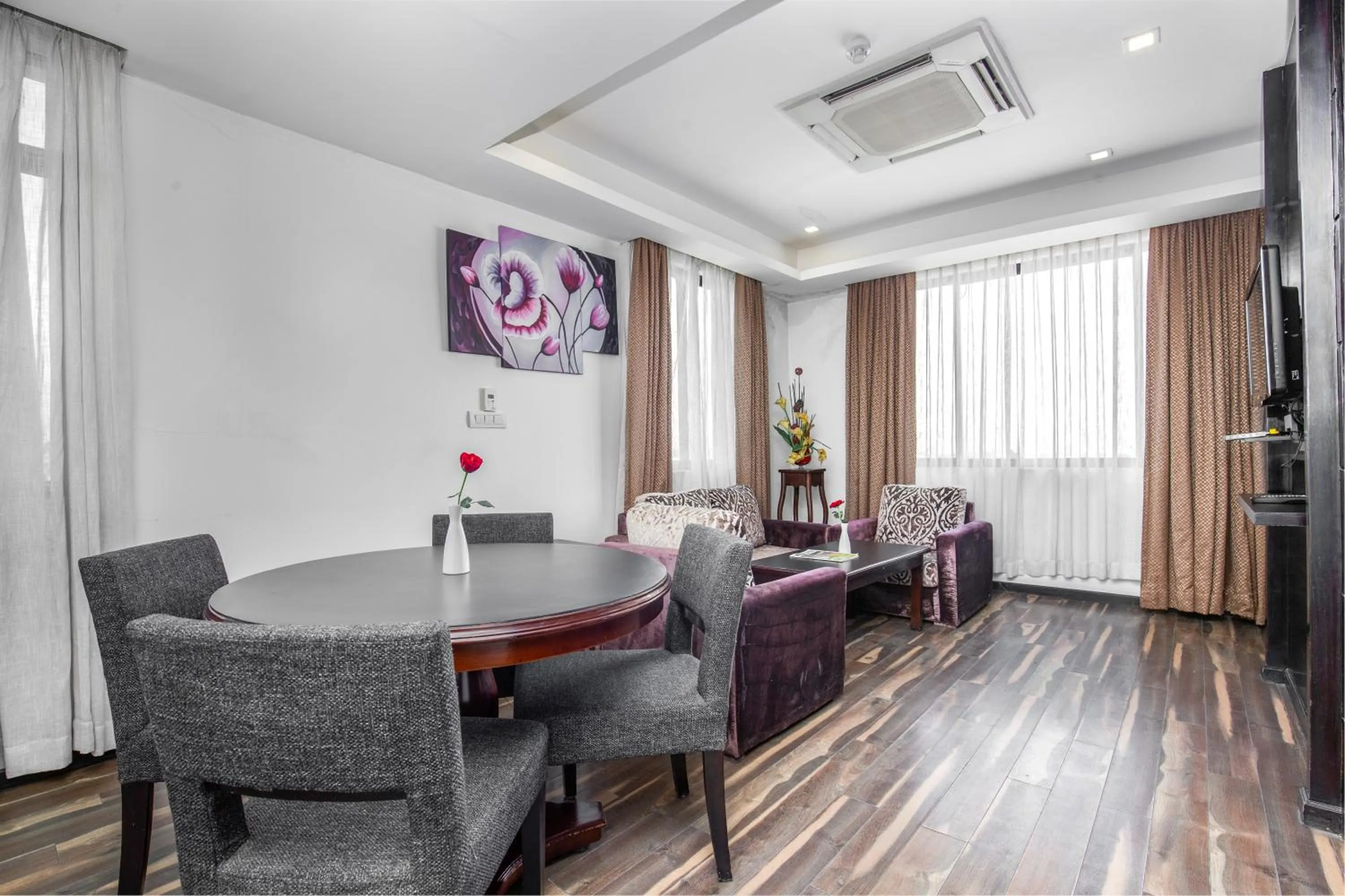 Living room in Mahabir Palace