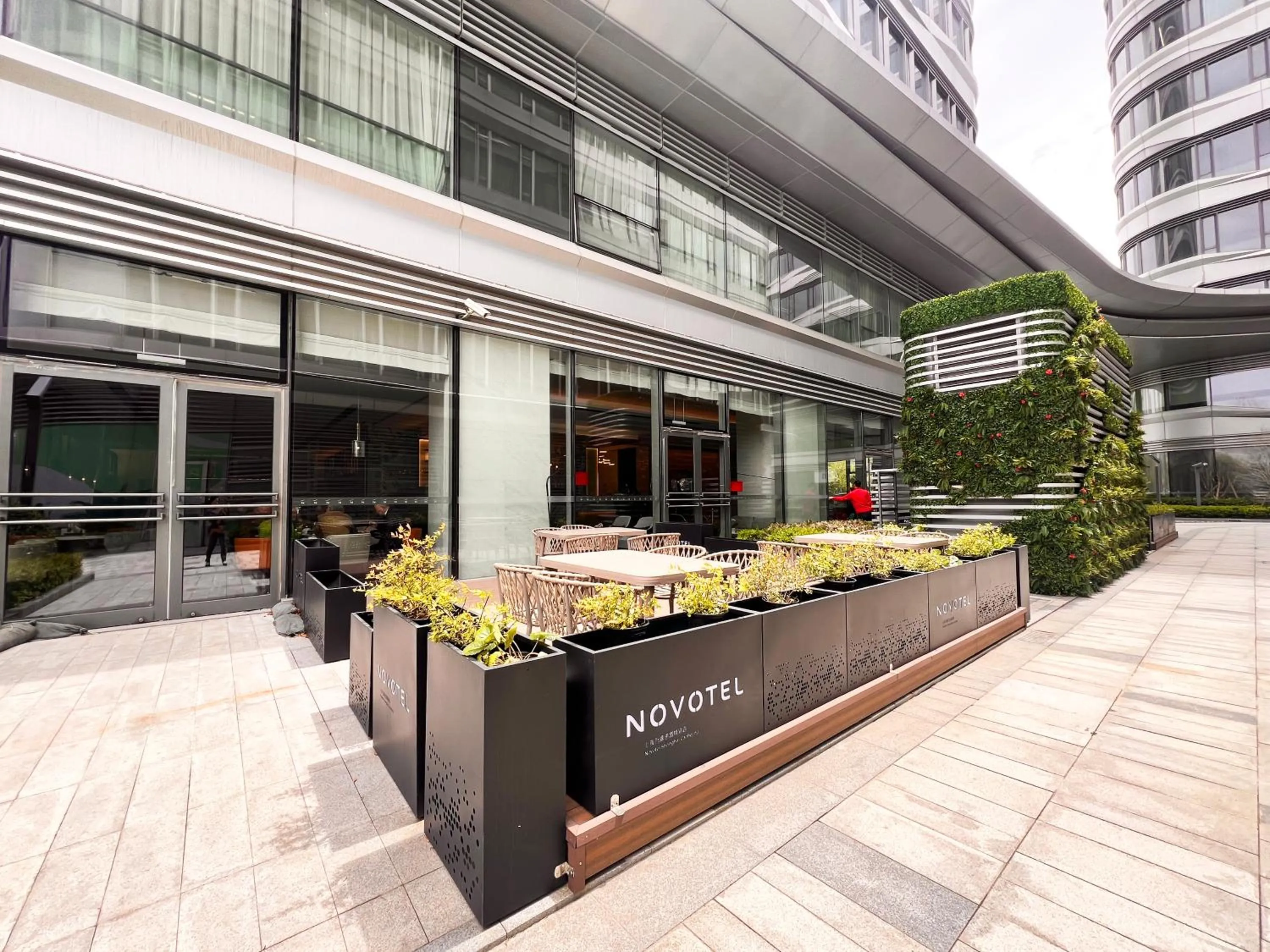 Balcony/Terrace in Novotel Shanghai Caohejing