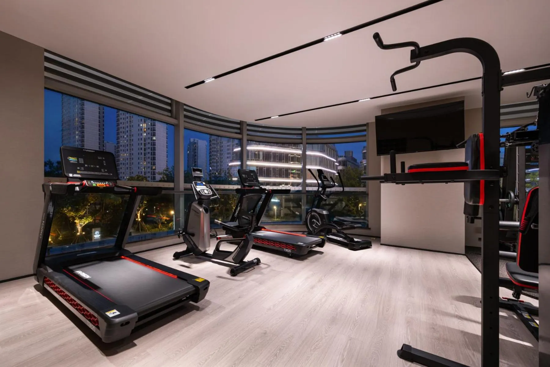 Fitness centre/facilities in Novotel Shanghai Caohejing