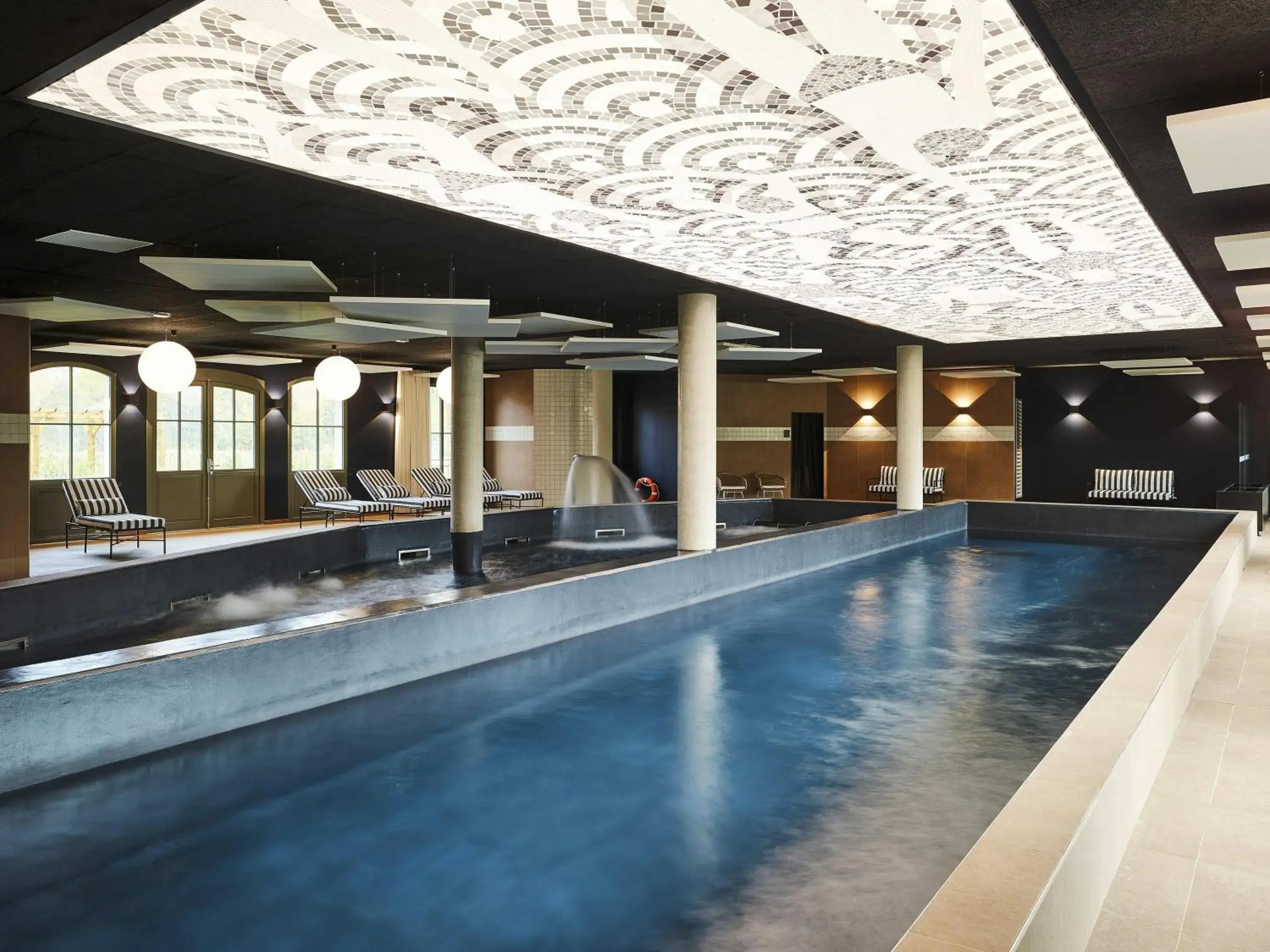 Pool view in Mercure Hôtel Le Touquet Pool view in Mercure Hôtel Le Touquet