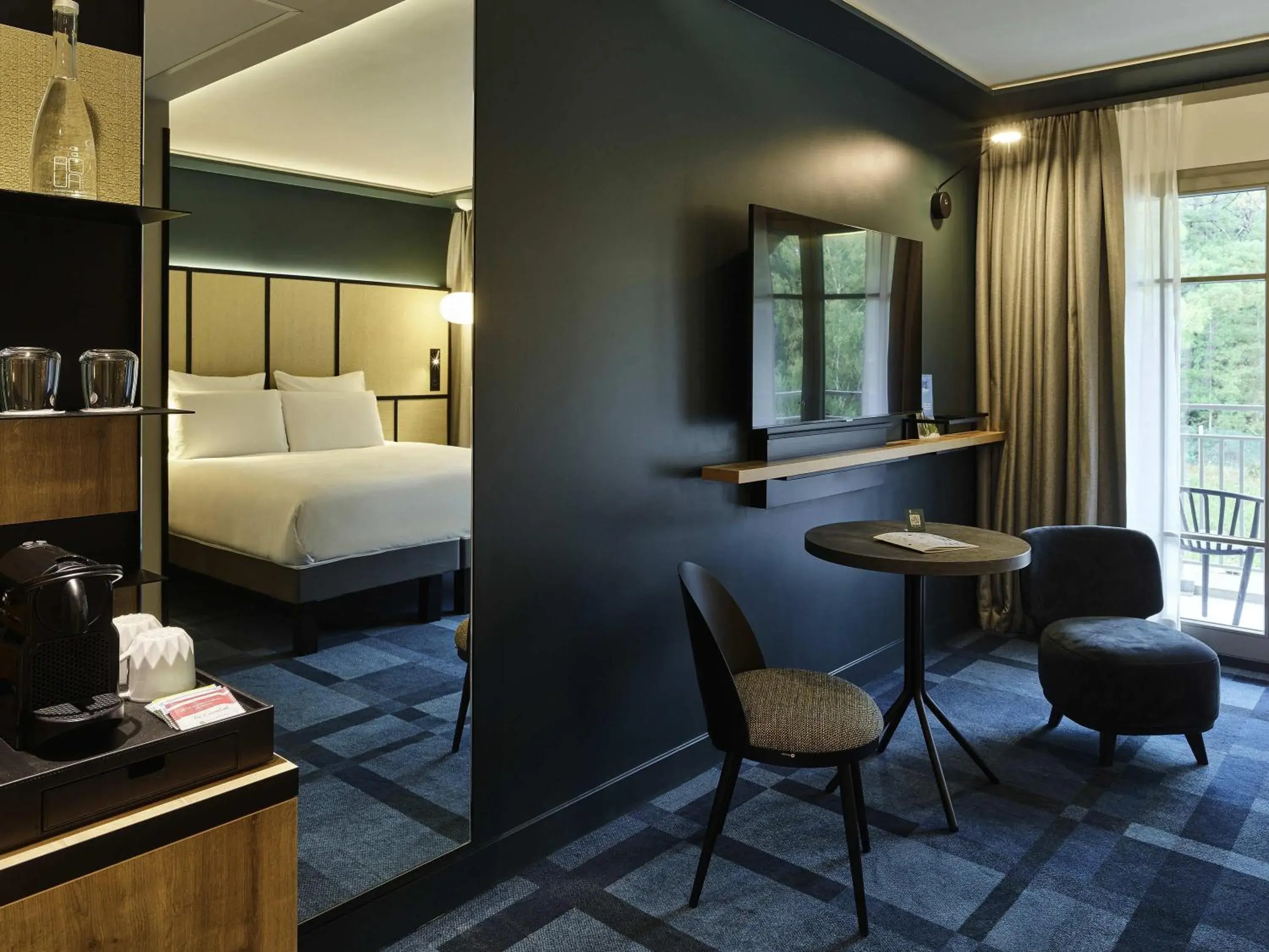 Bedroom, Bed in Mercure Hôtel Le Touquet Bedroom, Bed in Mercure Hôtel Le Touquet