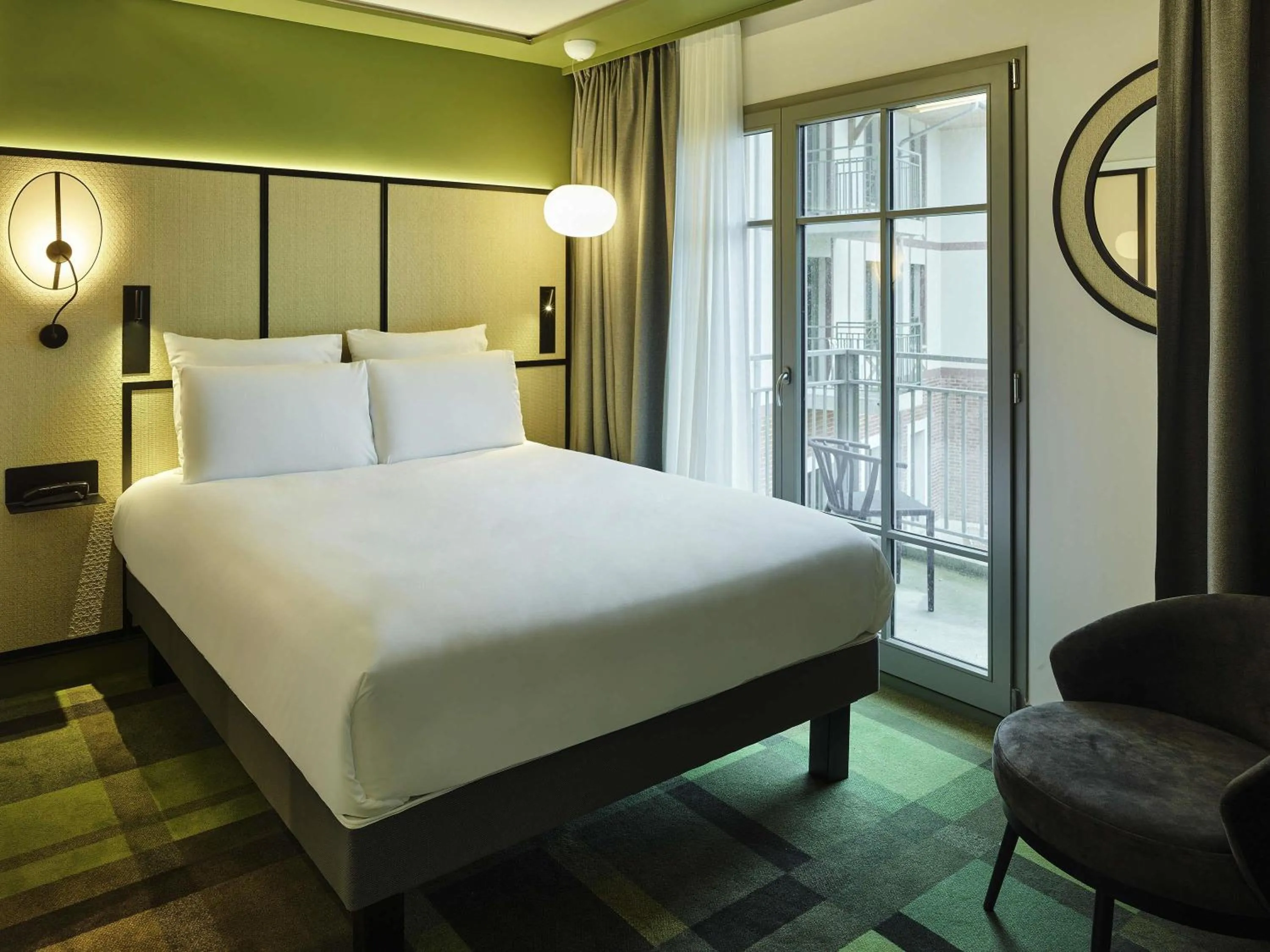 Bedroom, Bed in Mercure Hôtel Le Touquet