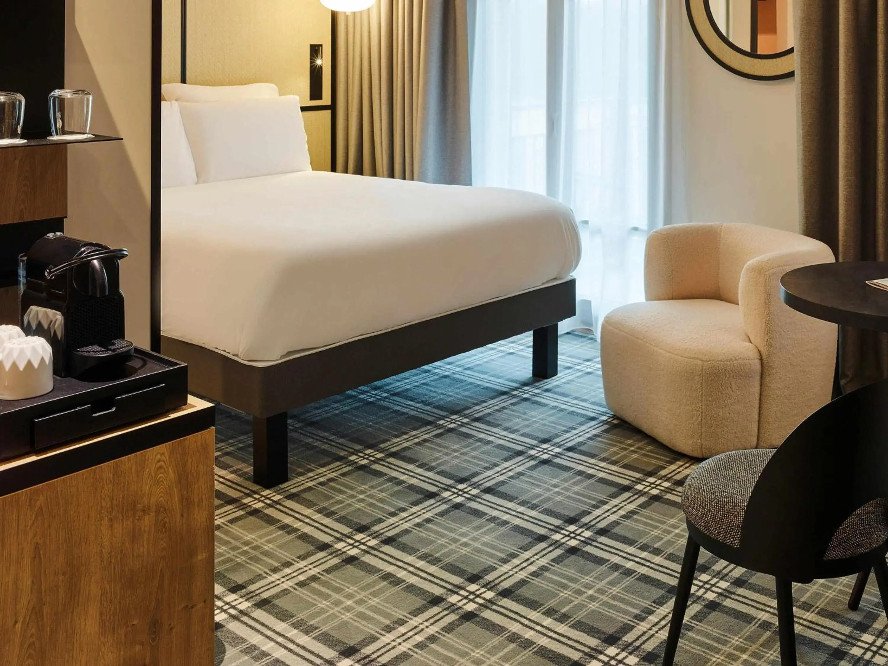 Bedroom, Bed in Mercure Hôtel Le Touquet Bedroom, Bed in Mercure Hôtel Le Touquet