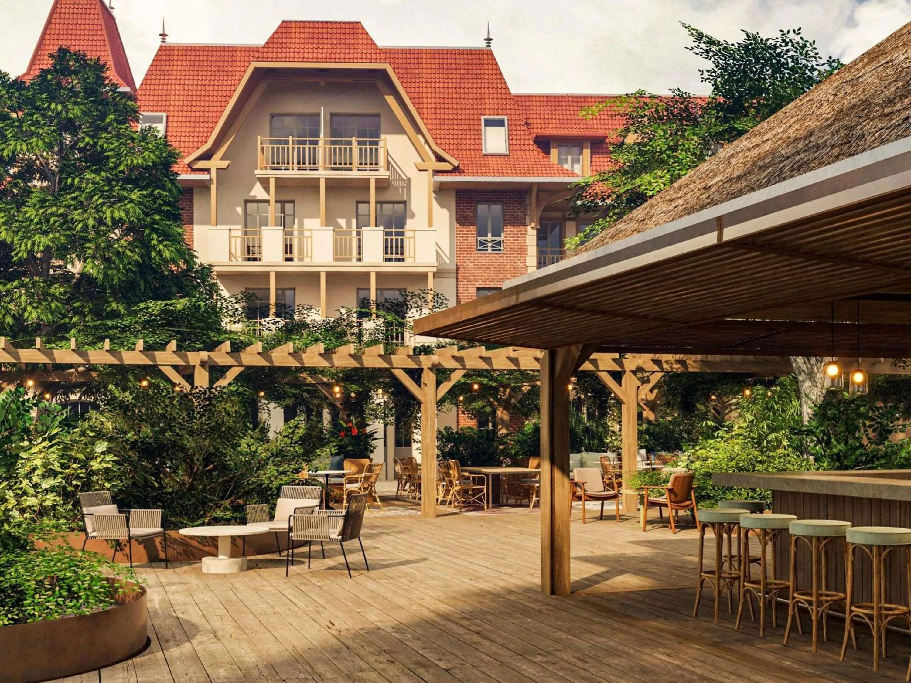 Lounge or bar in TRIBE Hôtel Le Touquet