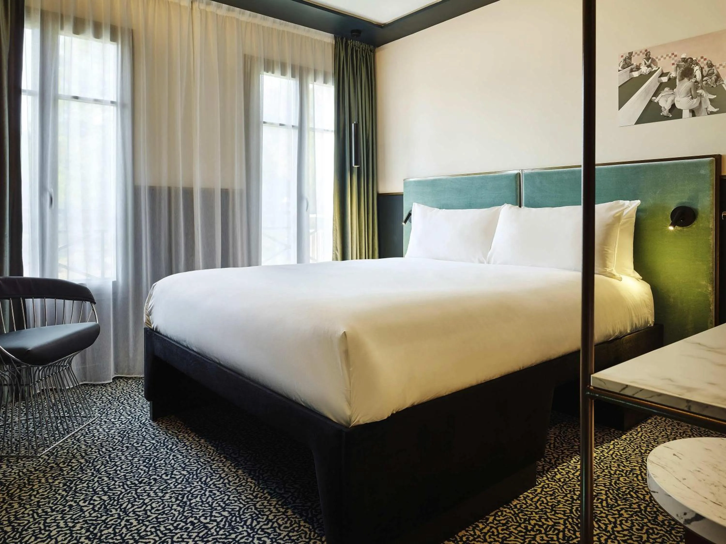 Bedroom, Bed in TRIBE Hôtel Le Touquet