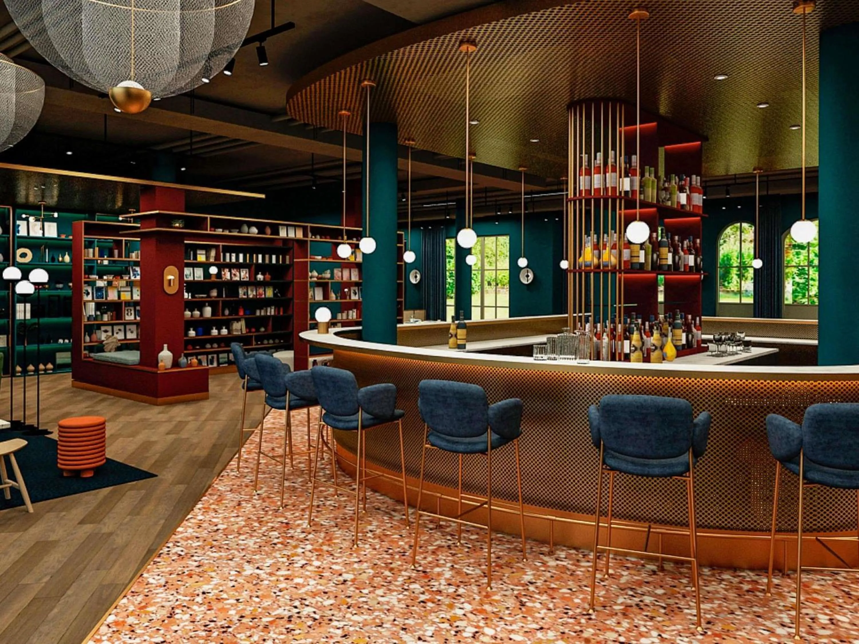 Lounge or bar in TRIBE Hôtel Le Touquet