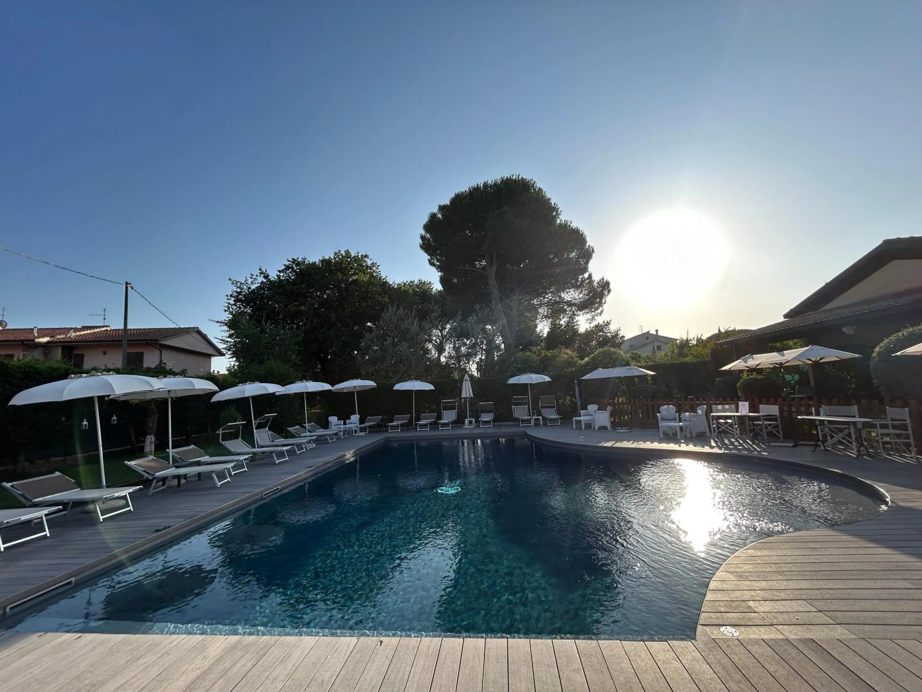 Swimming pool in Hotel Duca Della Corgna