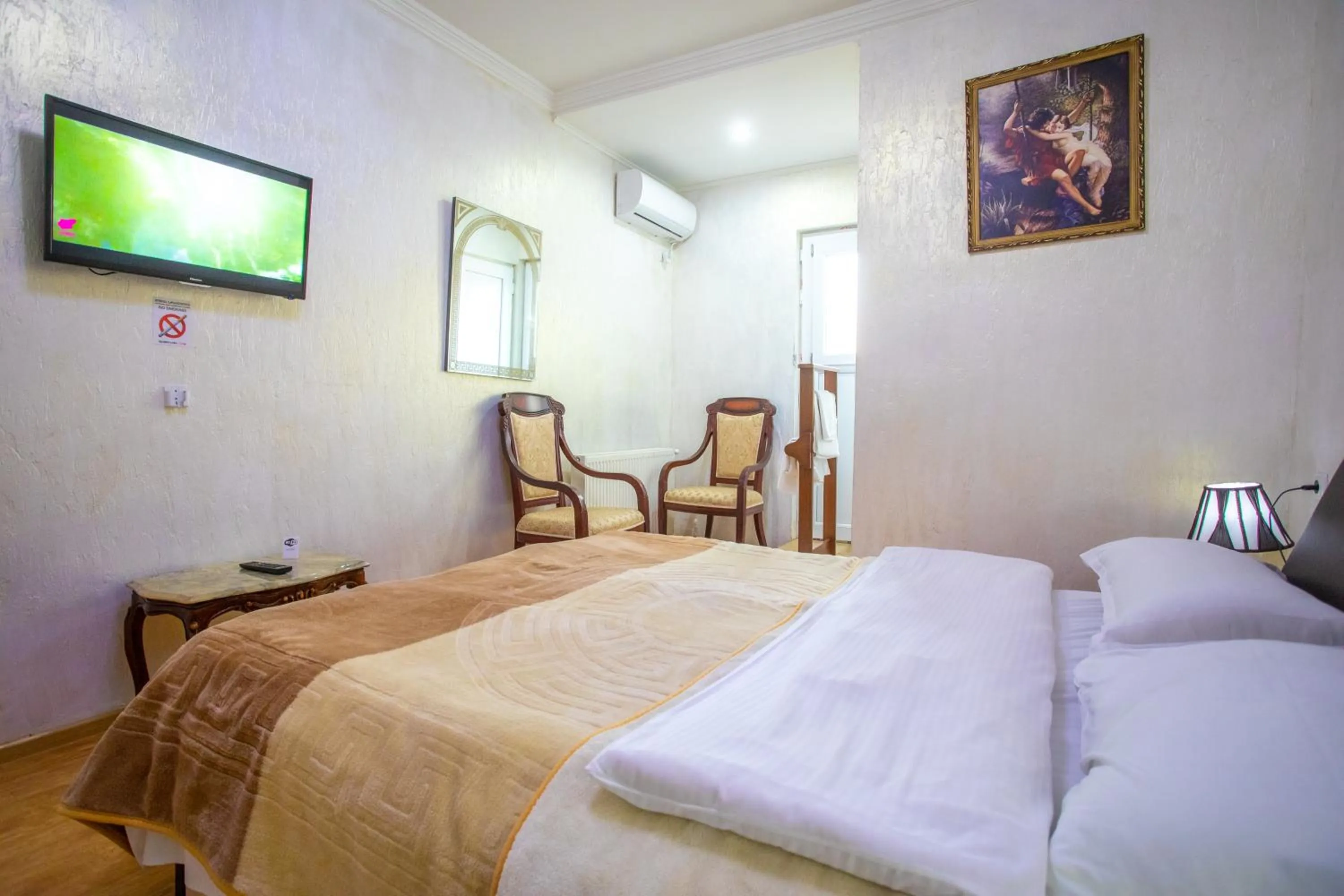 Bed in HOTEl MKUDRO