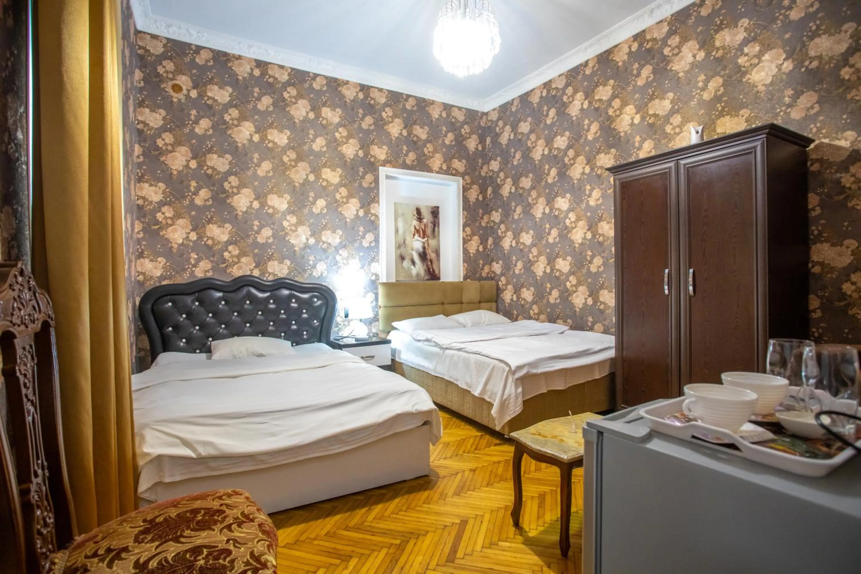 Bed in HOTEl MKUDRO
