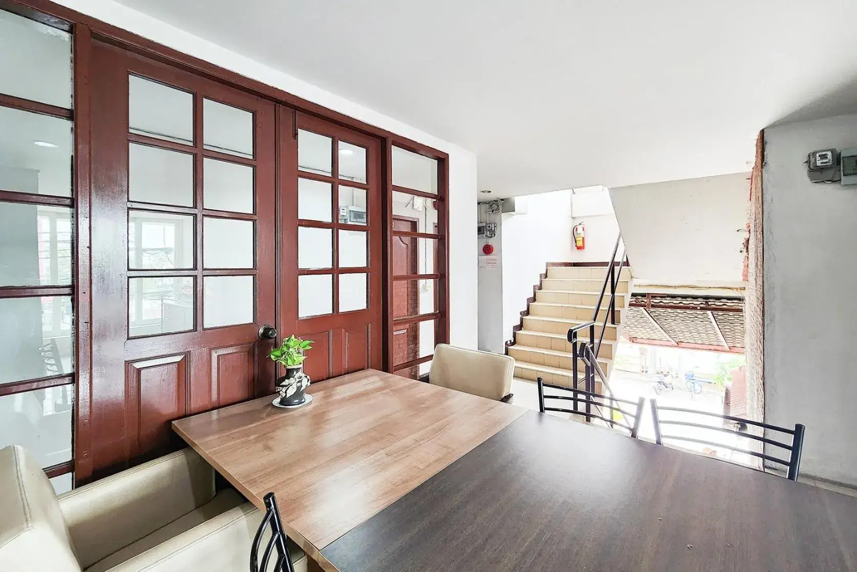 Living room in Freesia Bangphi Guest House Living room in Freesia Bangphi Guest House