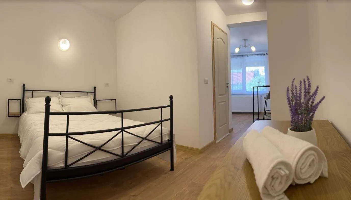 Bed in Premont Studios Ghimbav