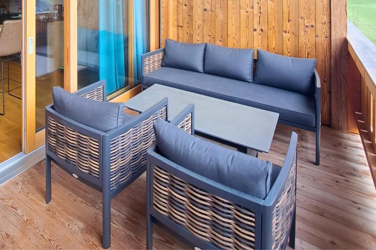 Balcony/Terrace in Alpin Residenzen Buchensteinwand St. Ulrich by Alpina-Holiday