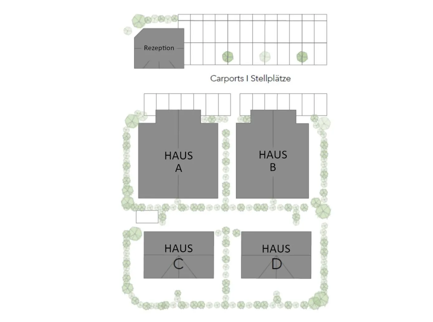 Floor plan in Alpin Residenzen Buchensteinwand St. Ulrich by Alpina-Holiday