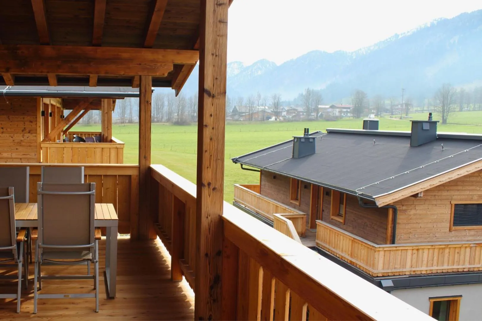 Balcony/Terrace in Alpin Residenzen Buchensteinwand St. Ulrich by Alpina-Holiday