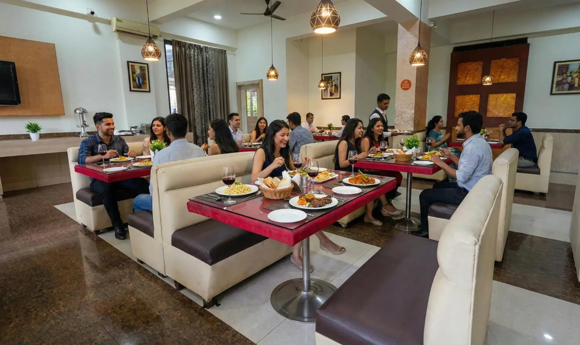 Restaurant/places to eat in FabHotel Prime Rester Select Chakan Restaurant/places to eat in FabHotel Prime Rester Select Chakan