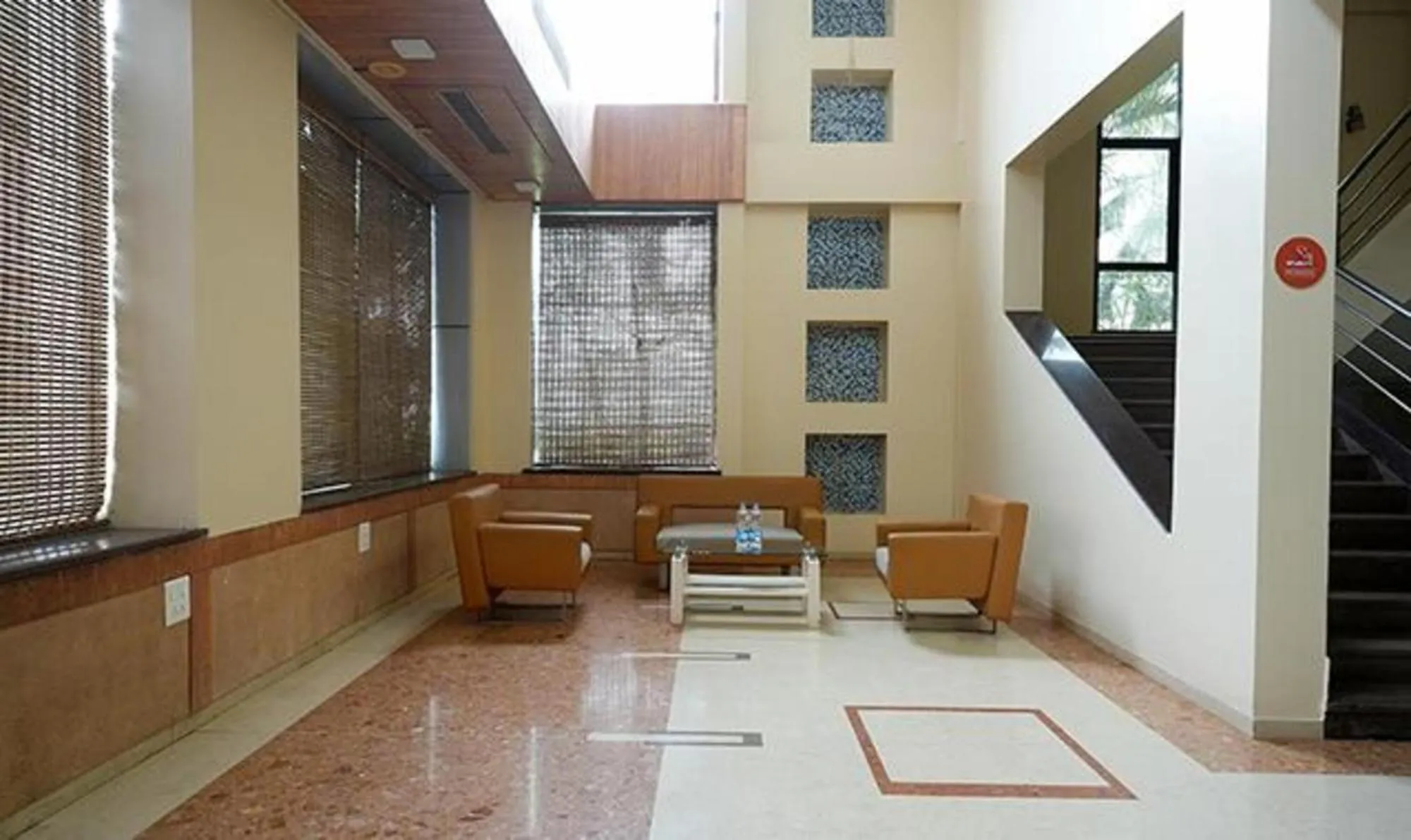 Seating area in FabHotel Prime Rester Select - in chakan