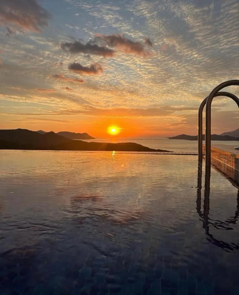 Sunset in VİLLA ÇAPA