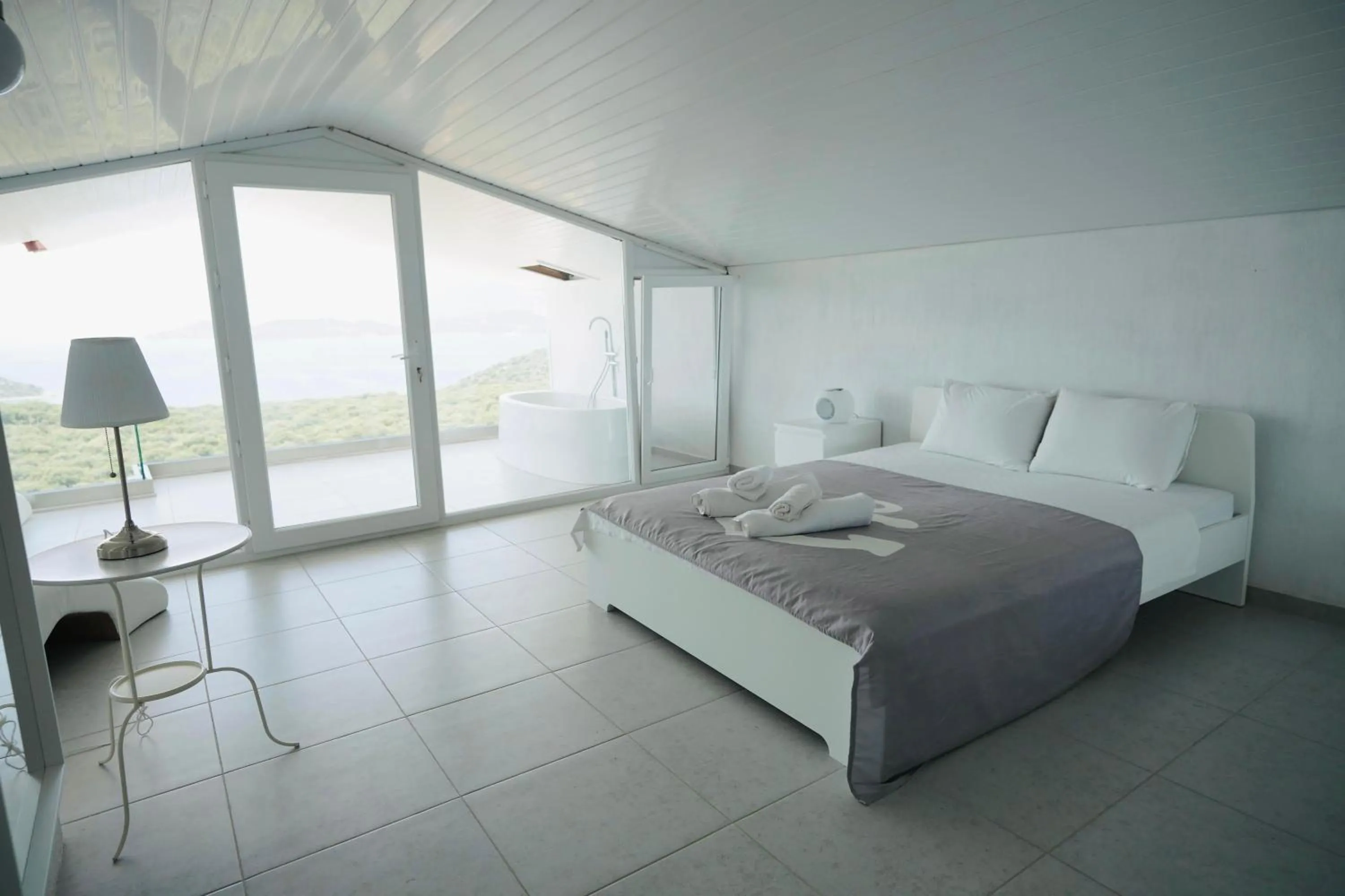 Bedroom, Bed in VİLLA ÇAPA