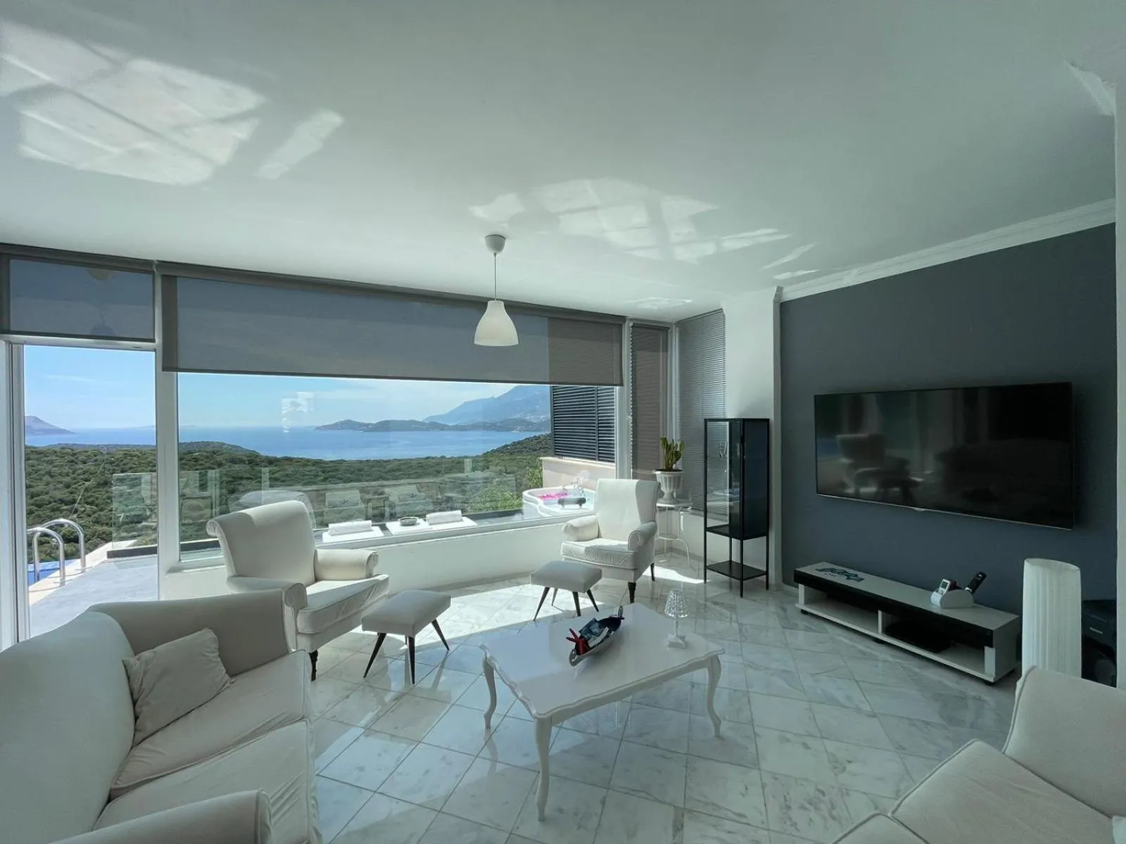 Living room in VİLLA ÇAPA