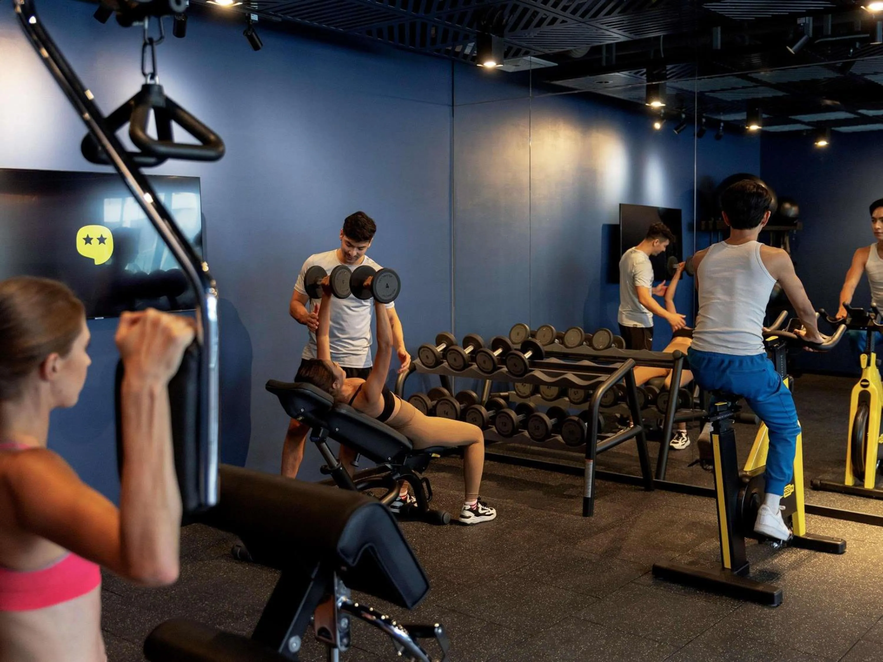 Fitness centre/facilities in TRIBE Phnom Penh Post Office