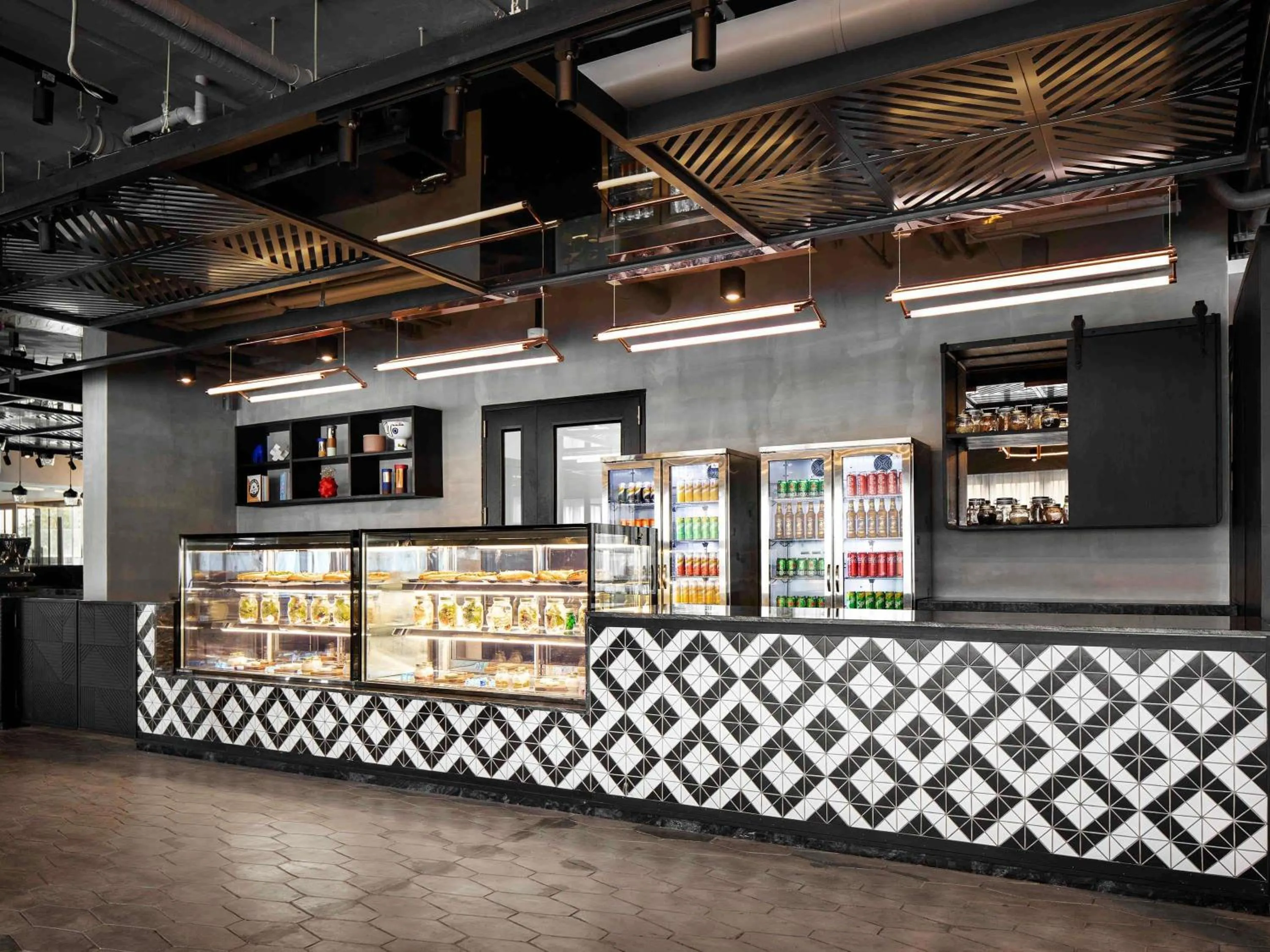 Lounge or bar in TRIBE Phnom Penh Post Office