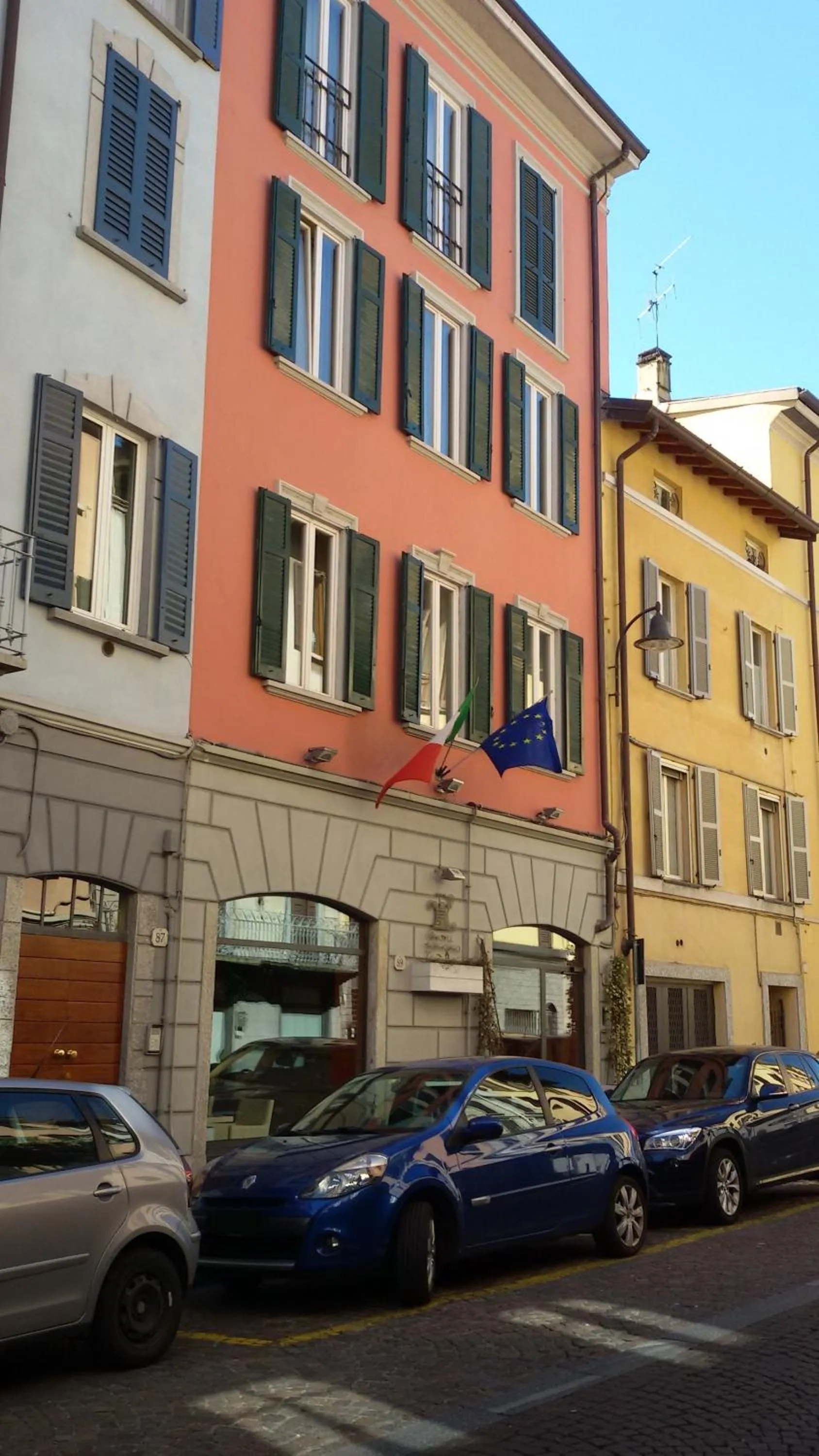 Facade/entrance in Hotel Borgovico