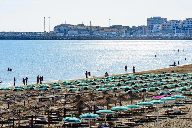 Balcony/Terrace in Hotel Vela Velo Club Vieste