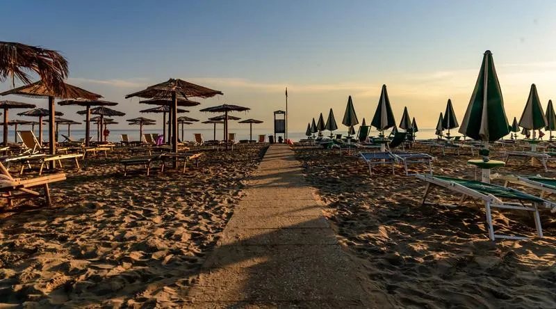 Beach in Hotel Vela Velo Club Vieste