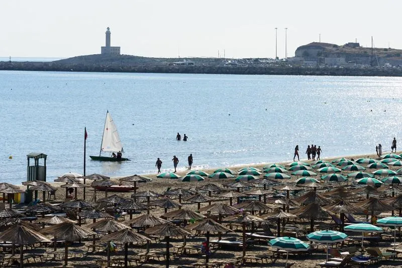 Balcony/Terrace in Hotel Vela Velo Club Vieste