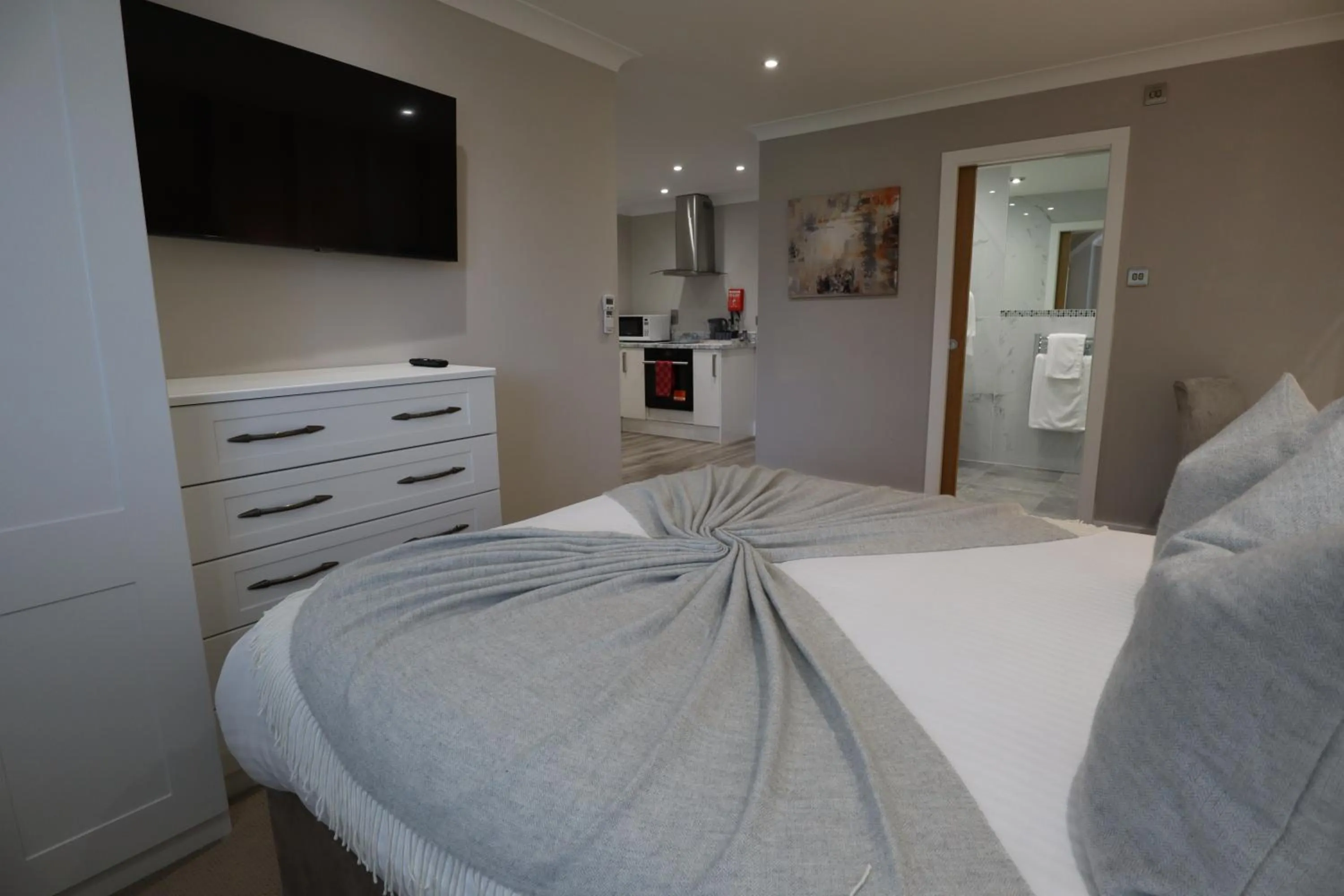 Bedroom, Bed in Le Pommier