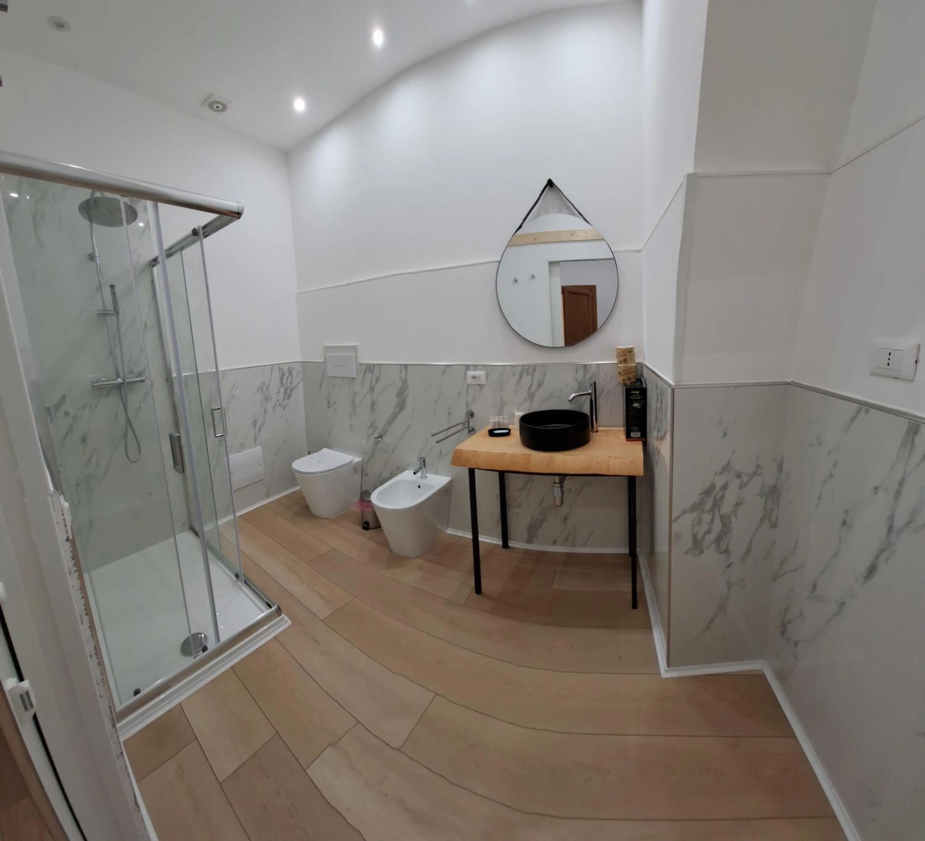 Bathroom in Residence Cortile Mercè