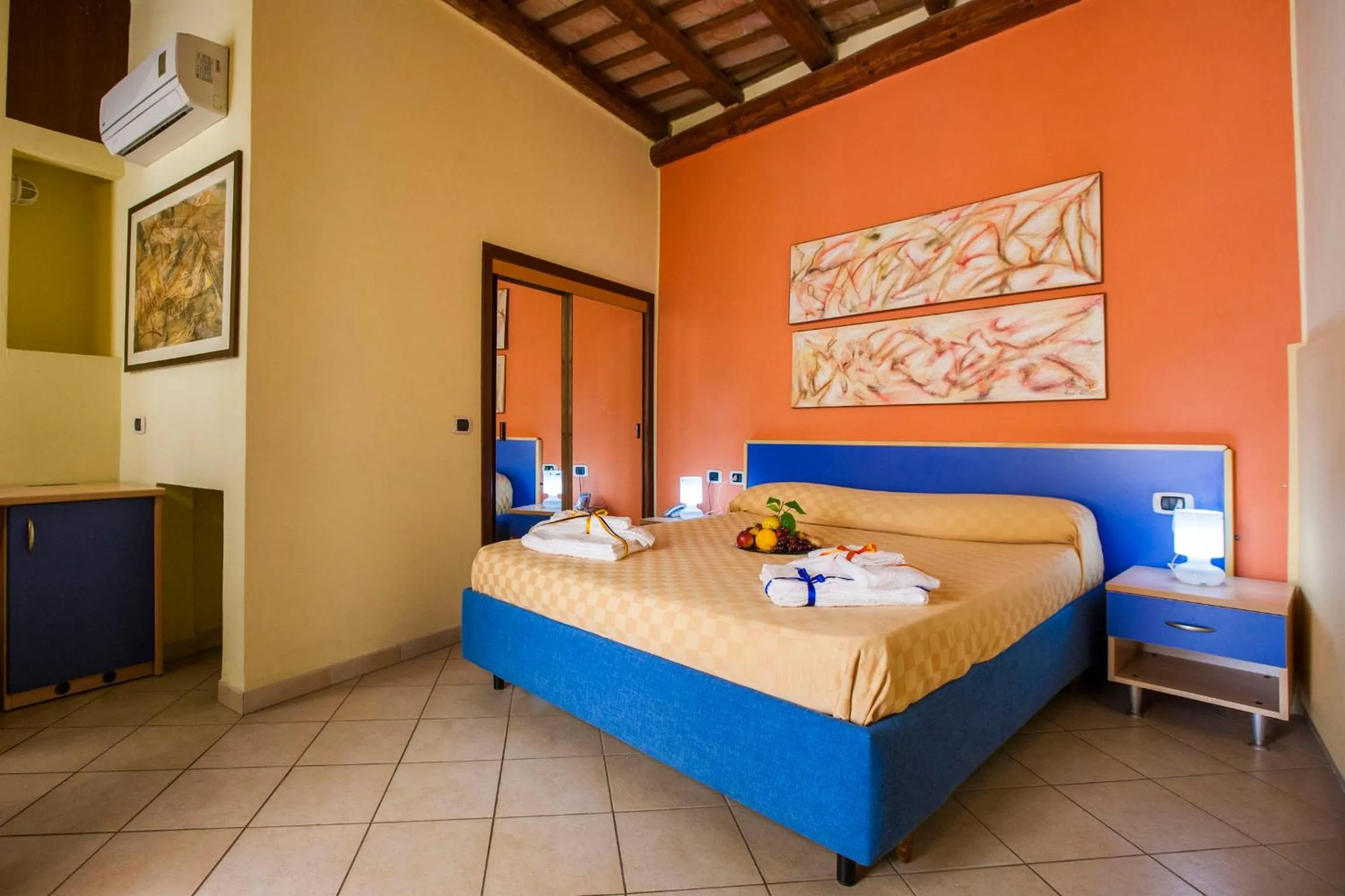 Bedroom, Bed in Residence Cortile Mercè