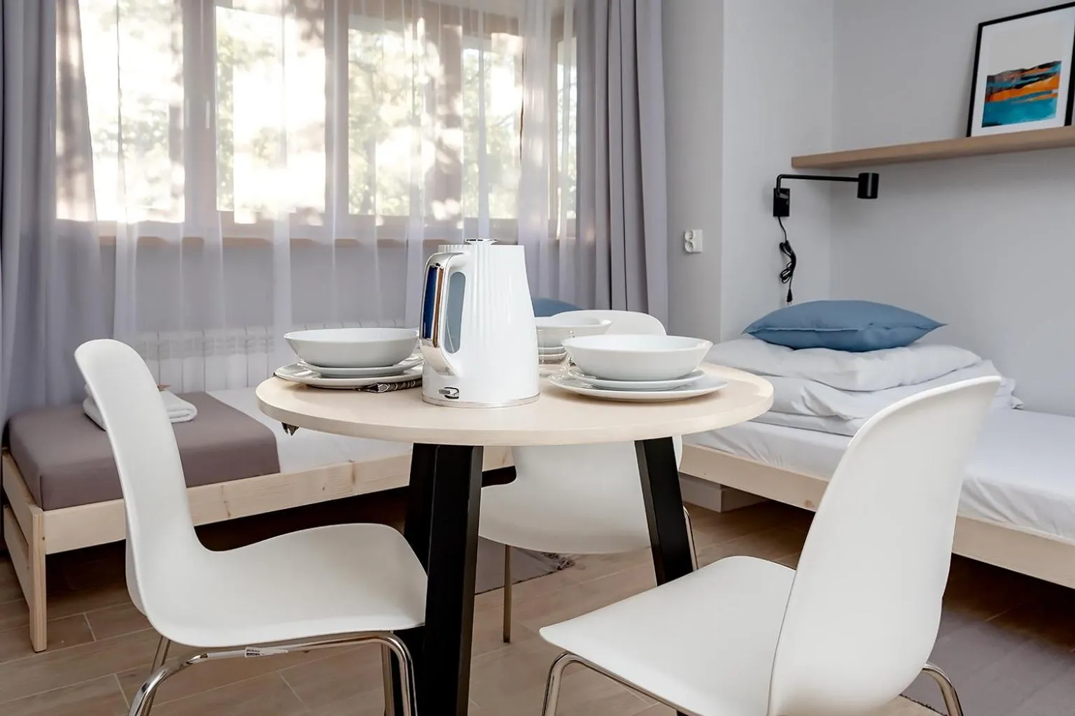 Dining area, Bed in Apart Hostel S8