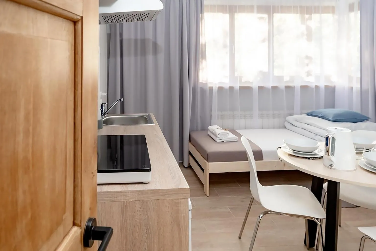 stove in Apart Hostel S8