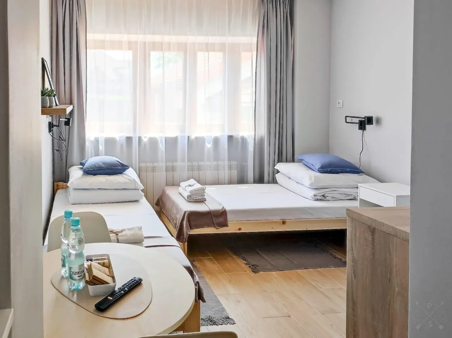 Twin Room with Private Bathroom - single occupancy in Apart Rooms & Apart Hostel S8 Twin Room with Private Bathroom - single occupancy in Apart Rooms & Apart Hostel S8