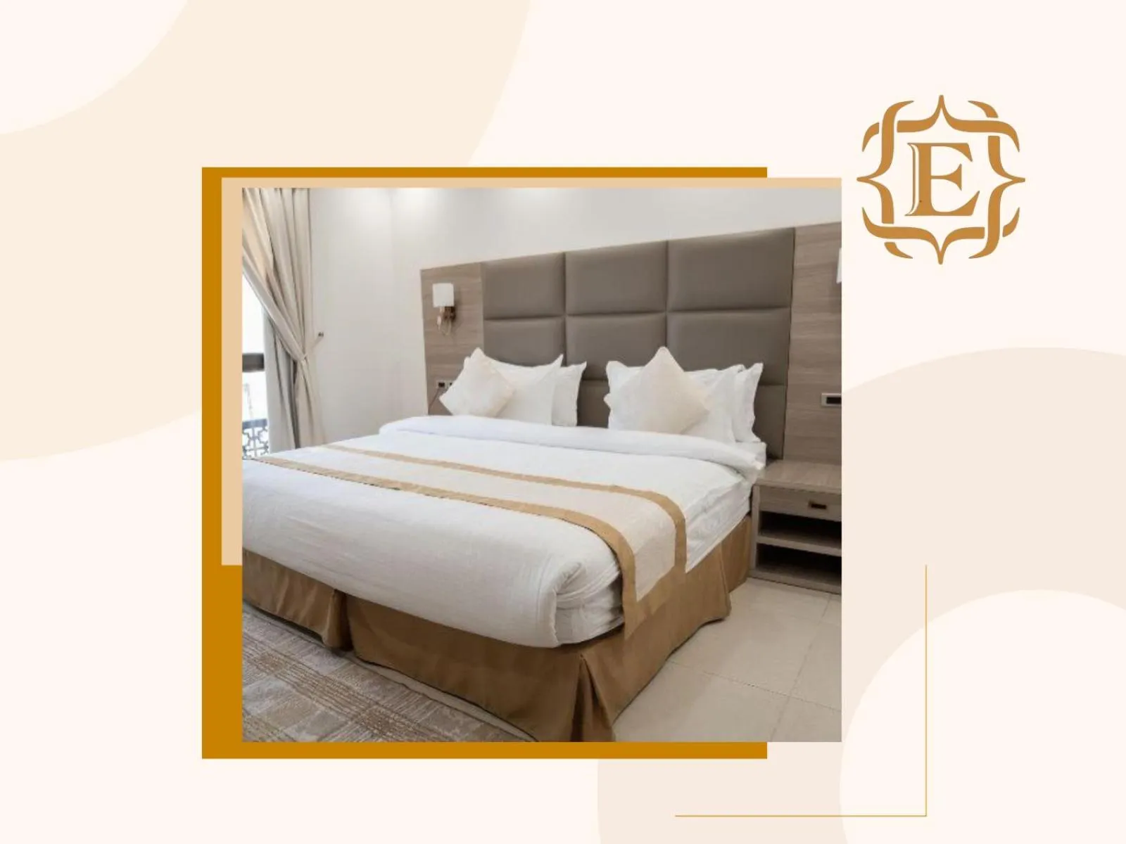 Bed in فندق جولدن إيليت Golden Elite Hotel