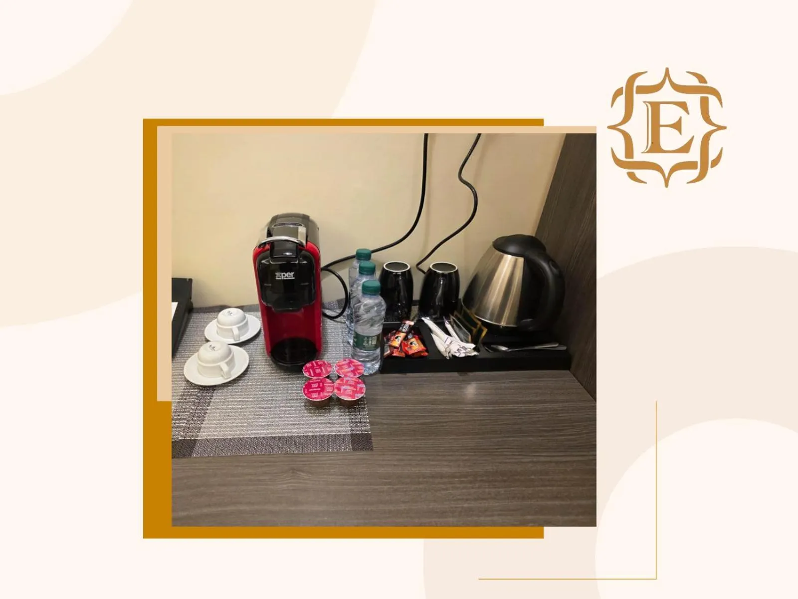 Coffee/tea facilities in فندق جولدن إيليت Golden Elite Hotel