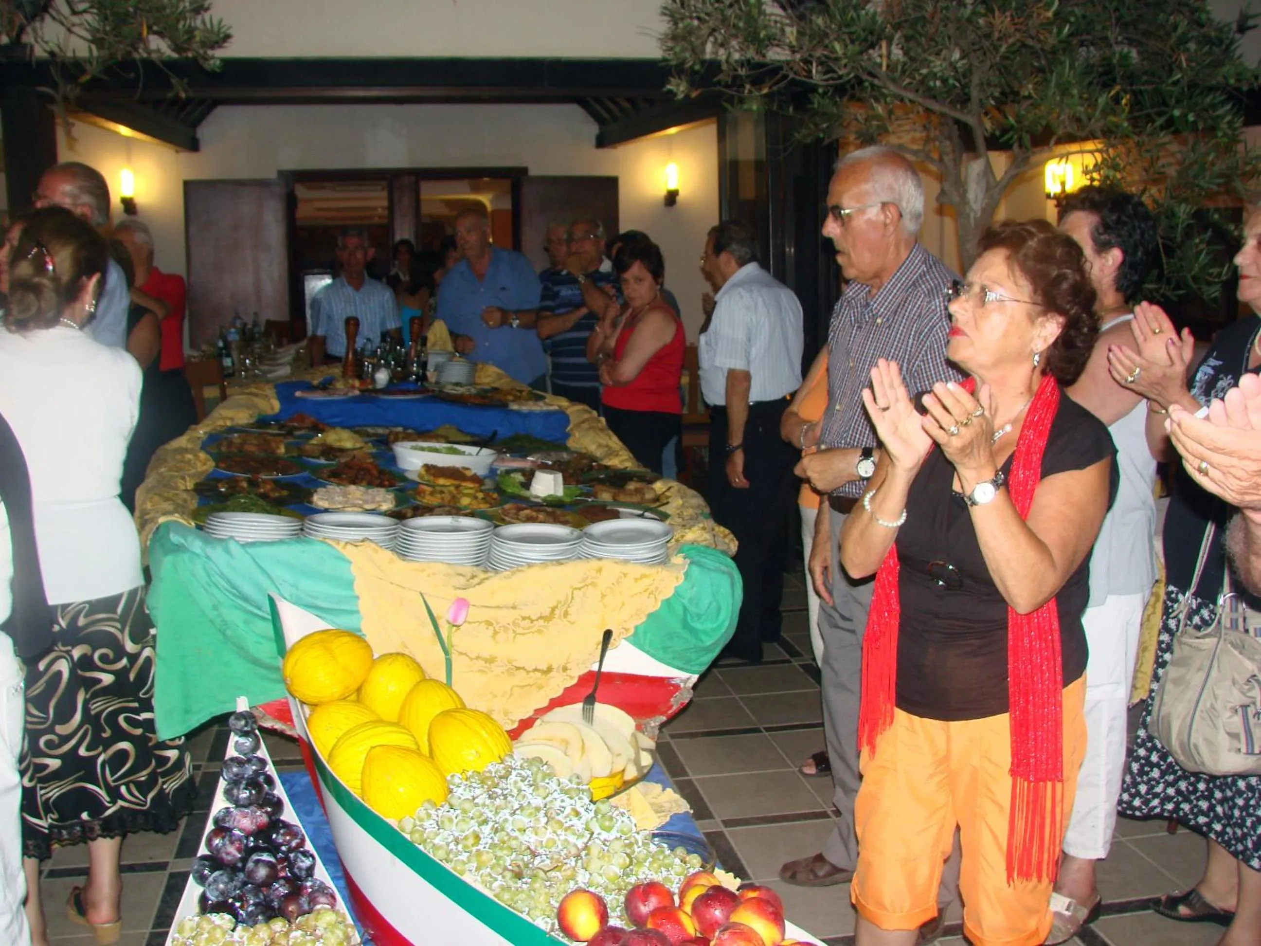 group of guests in Hotel Alceste