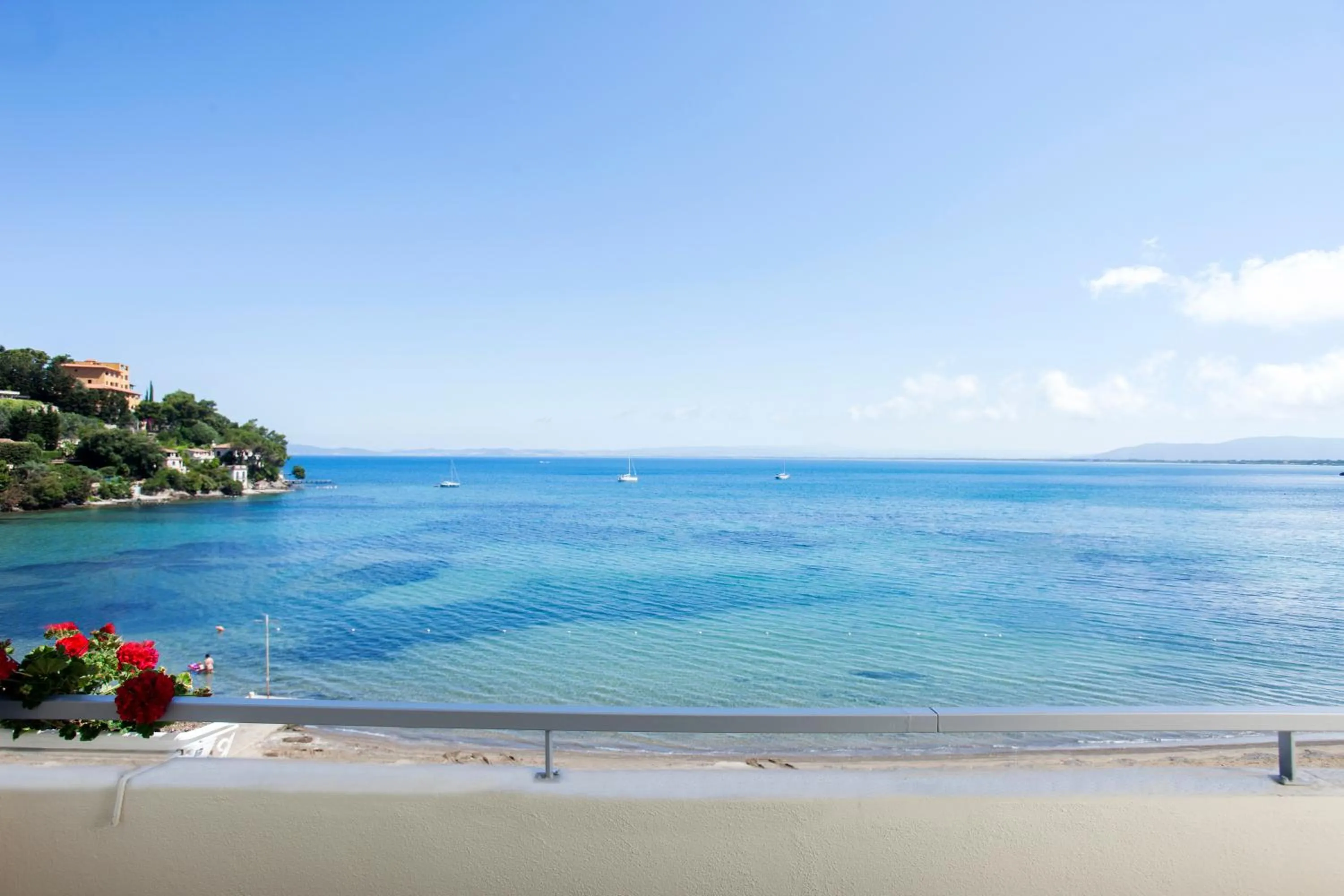 Sea view in Baia D'Argento