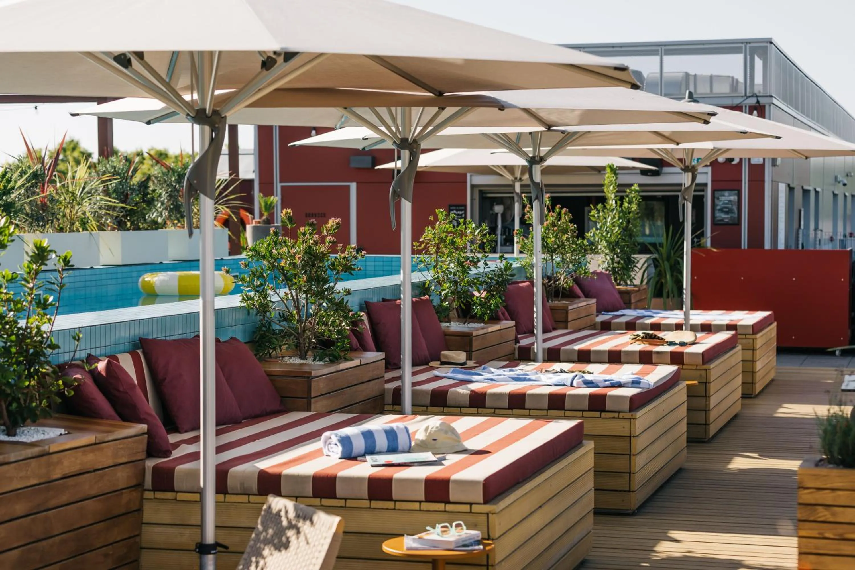 Balcony/Terrace in The Social Hub Toulouse