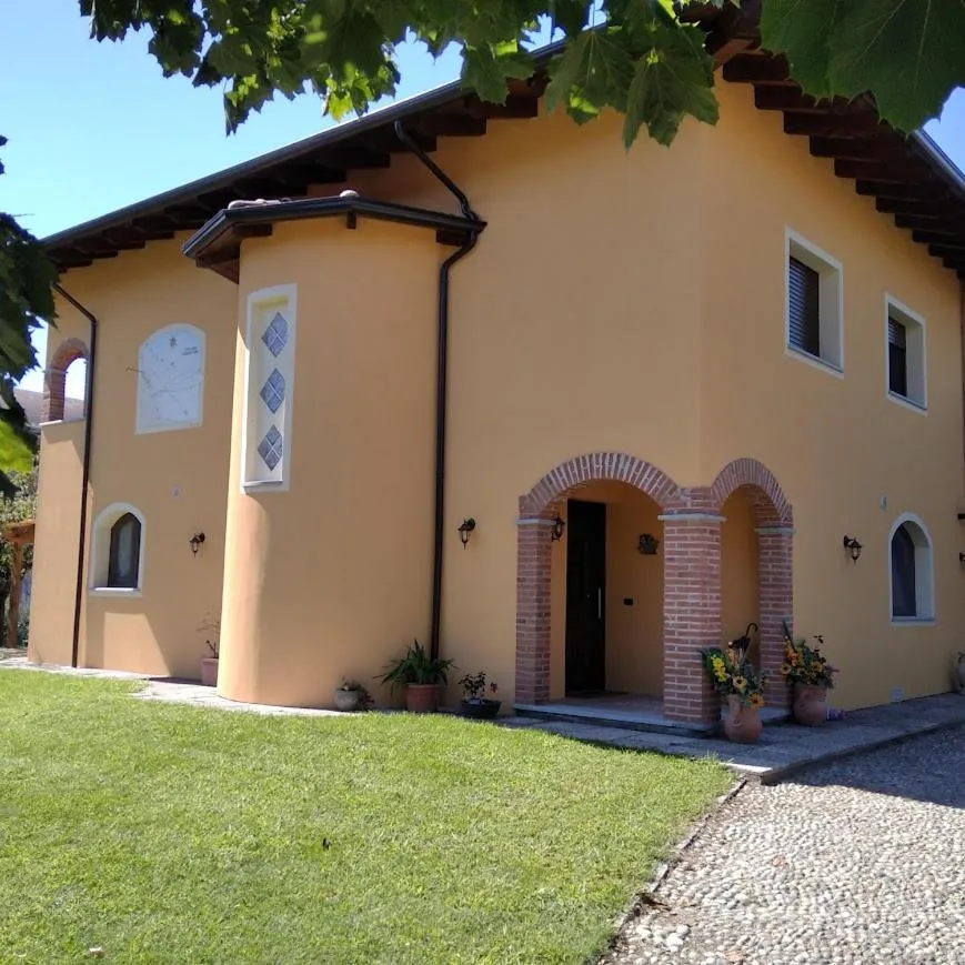 Garden view in B&b Villa Sofia