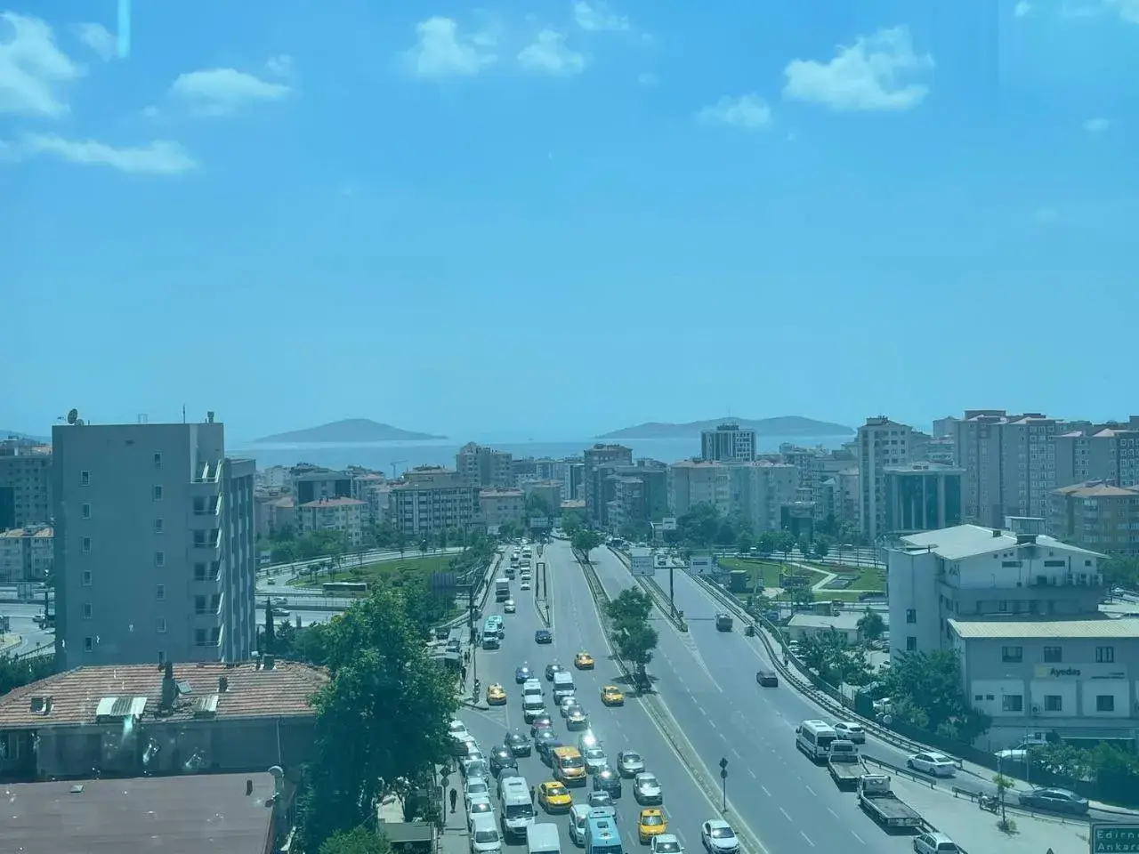 City view in Vois Hotel Bostanci & SPA City view in Vois Hotel Bostanci & SPA