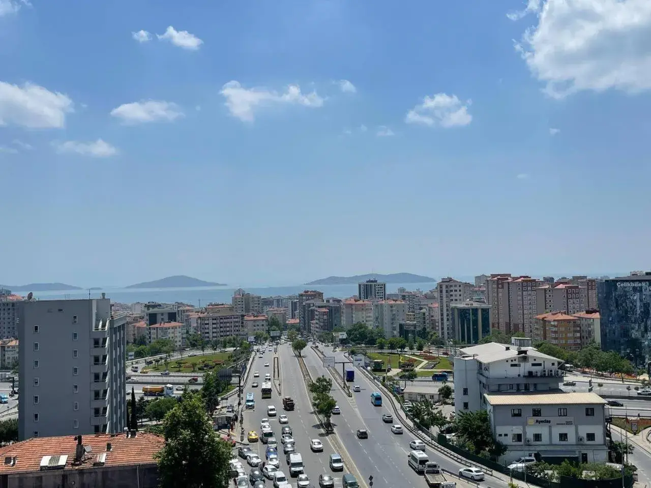 City view in Vois Hotel Bostanci & SPA City view in Vois Hotel Bostanci & SPA