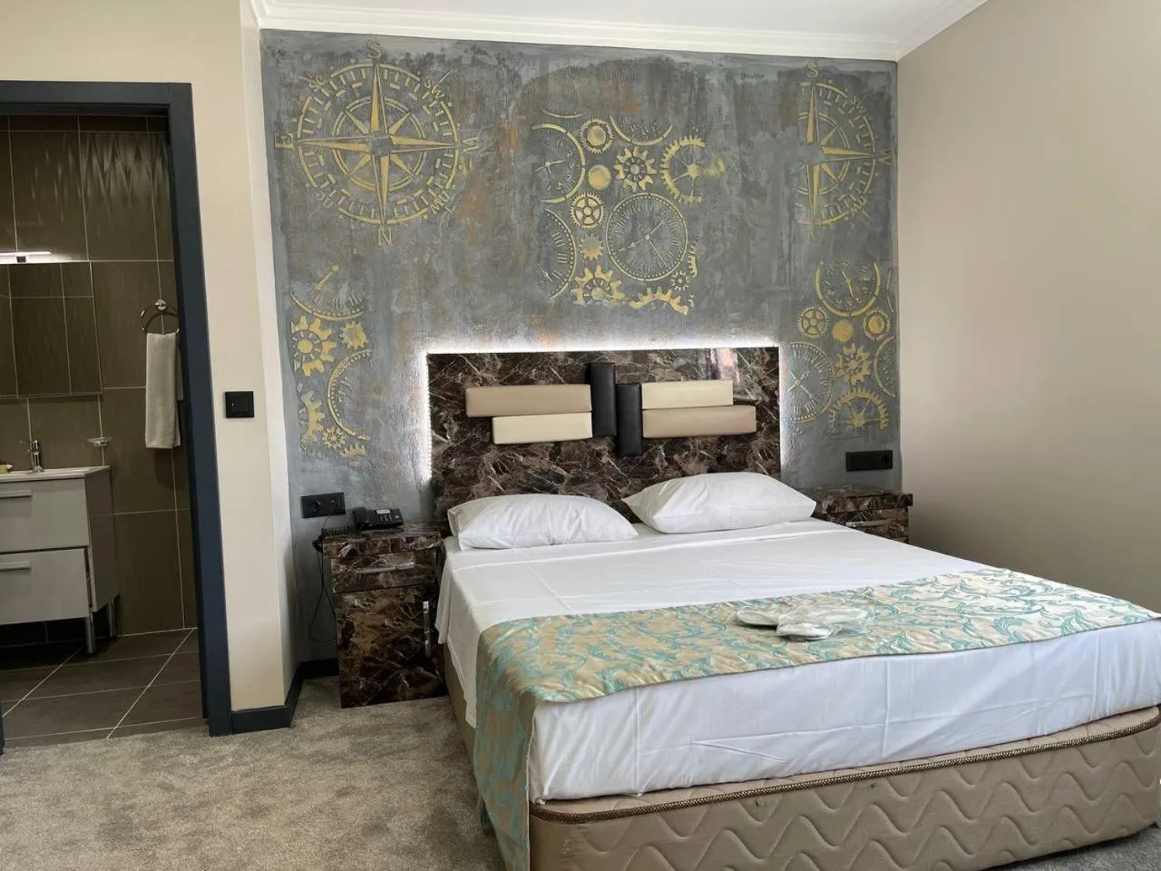 Bed in Vois Hotel Bostanci & SPA