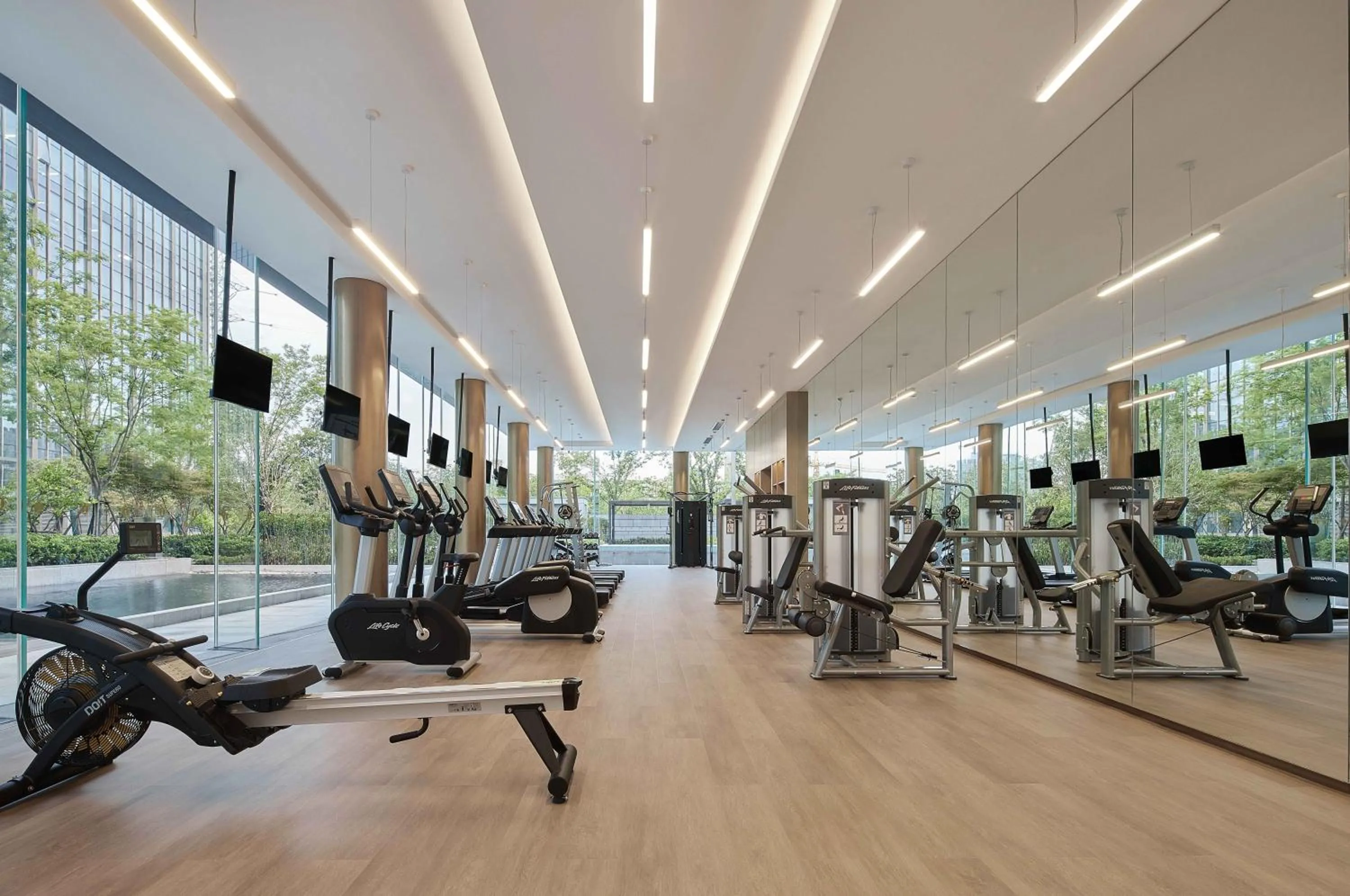Fitness centre/facilities in InterContinental Hangzhou Liangzhu by IHG