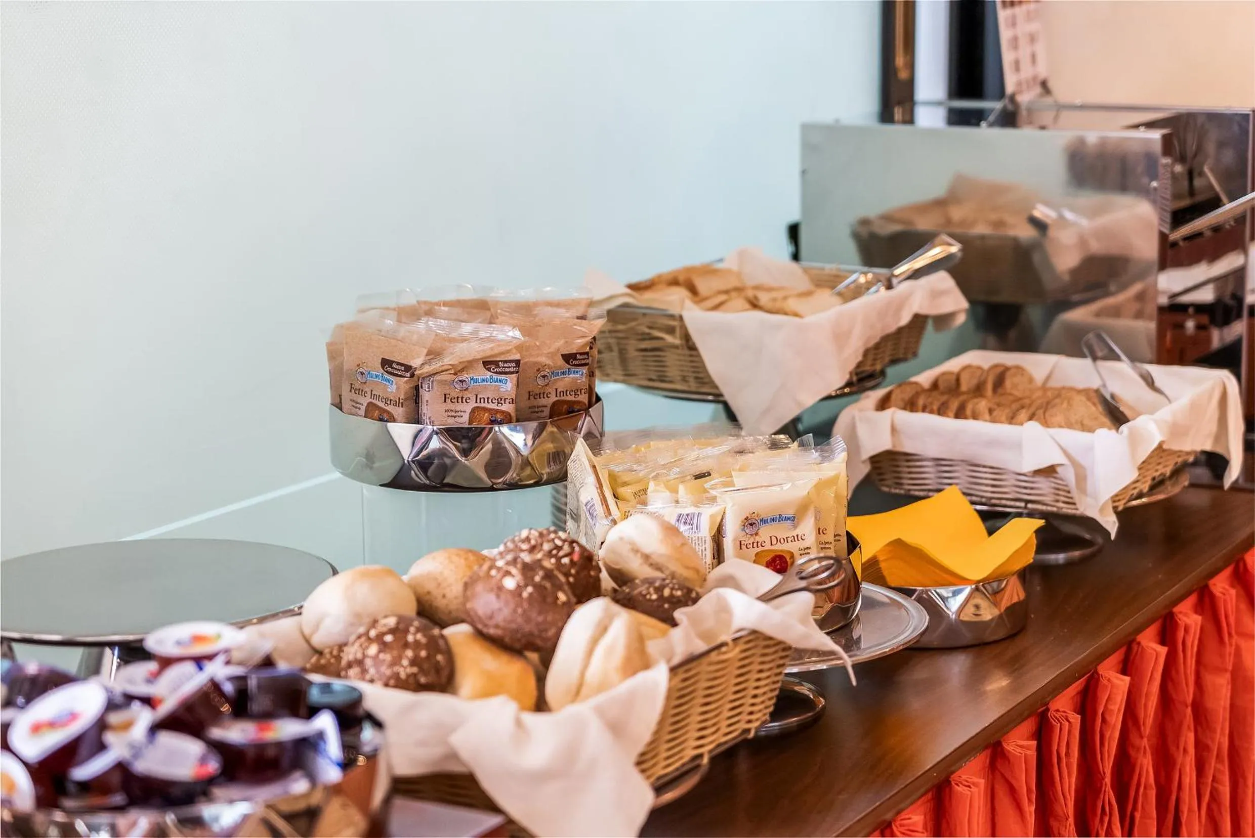 Buffet breakfast in Abacus Hotel