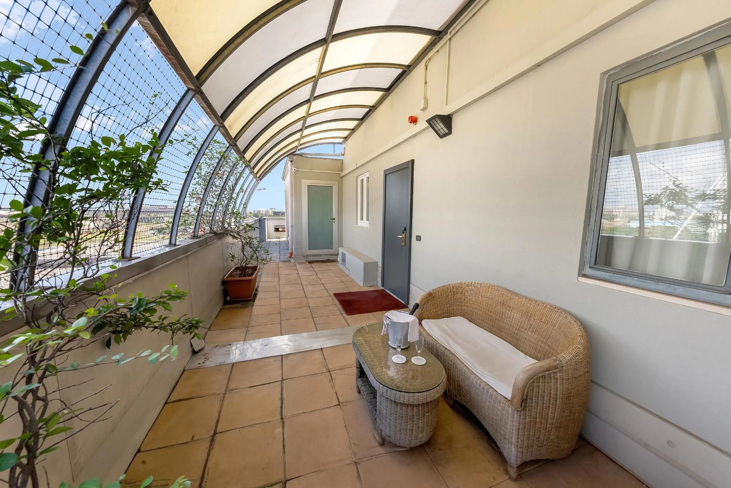 Balcony/Terrace in Abacus Hotel